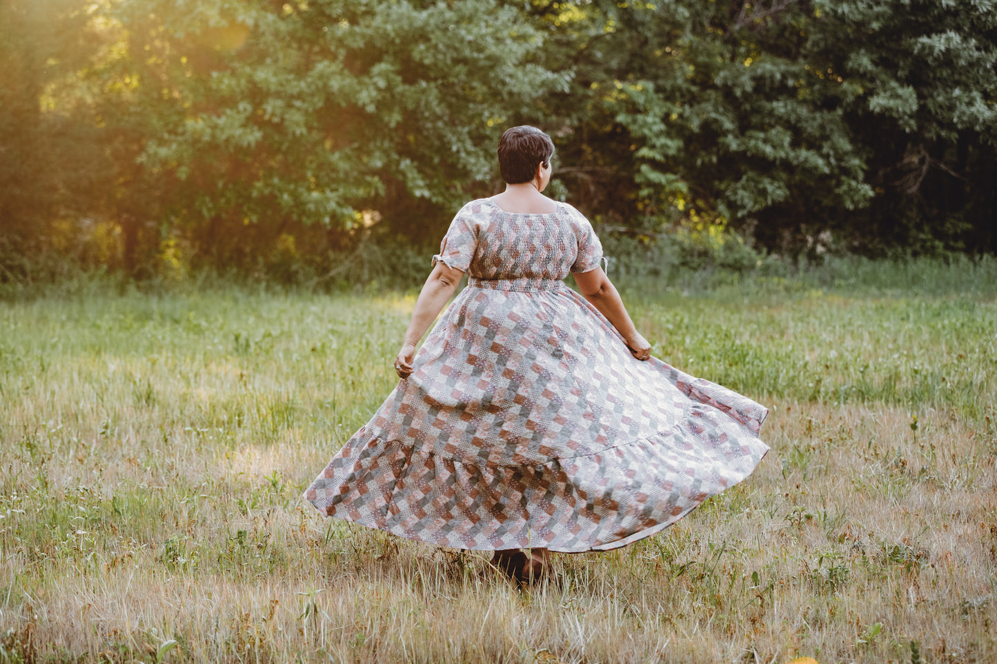 Woven Wildflower ~ Folklore Maxi