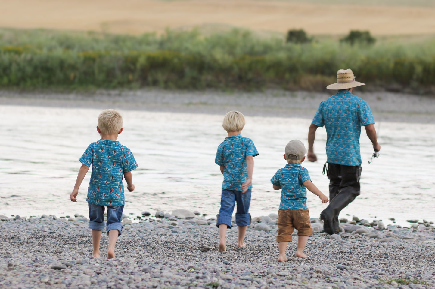Reel Catch ~ Boy’s Perseverance Polo