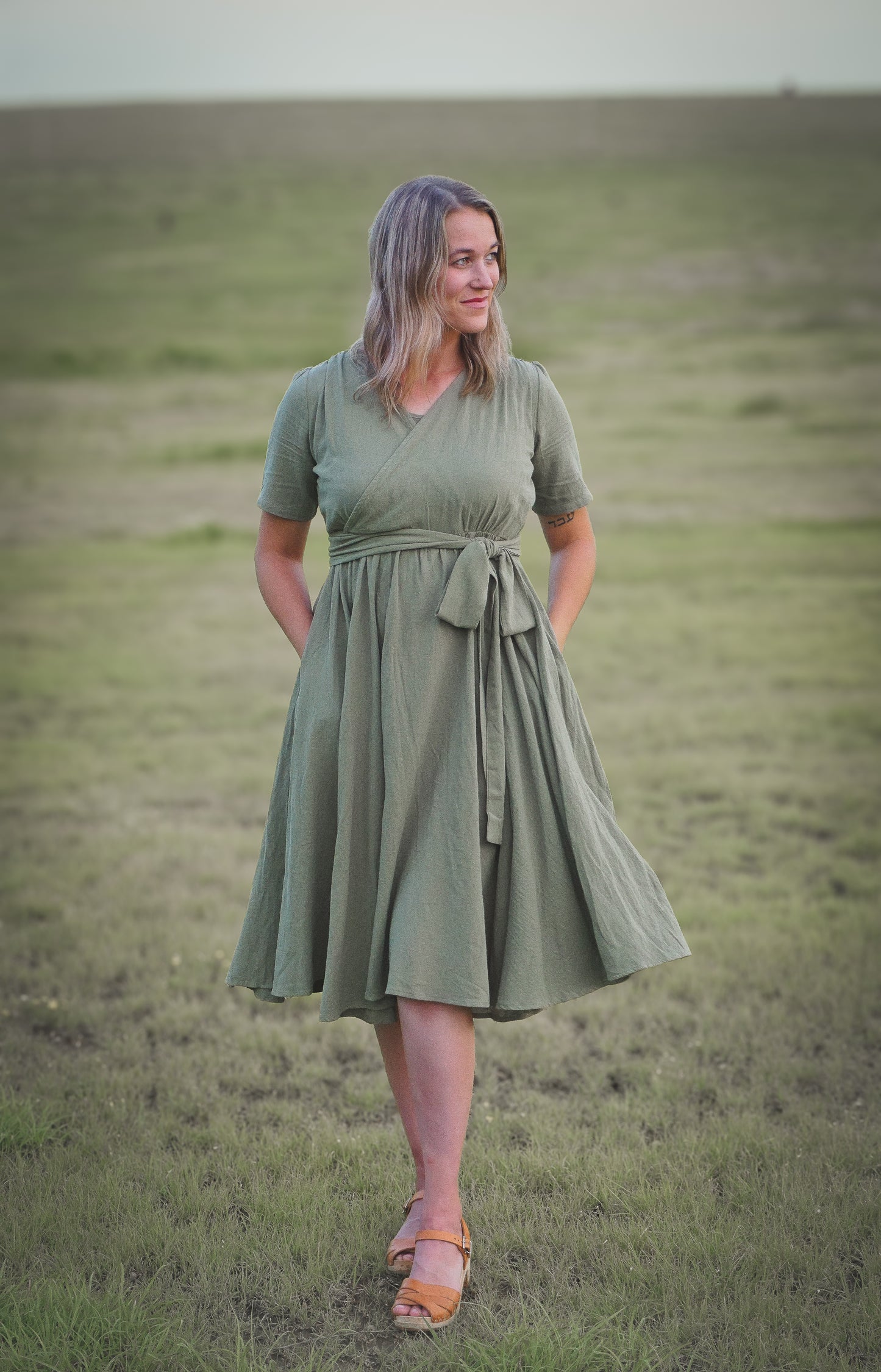 Sage ~ Wildwood Dress