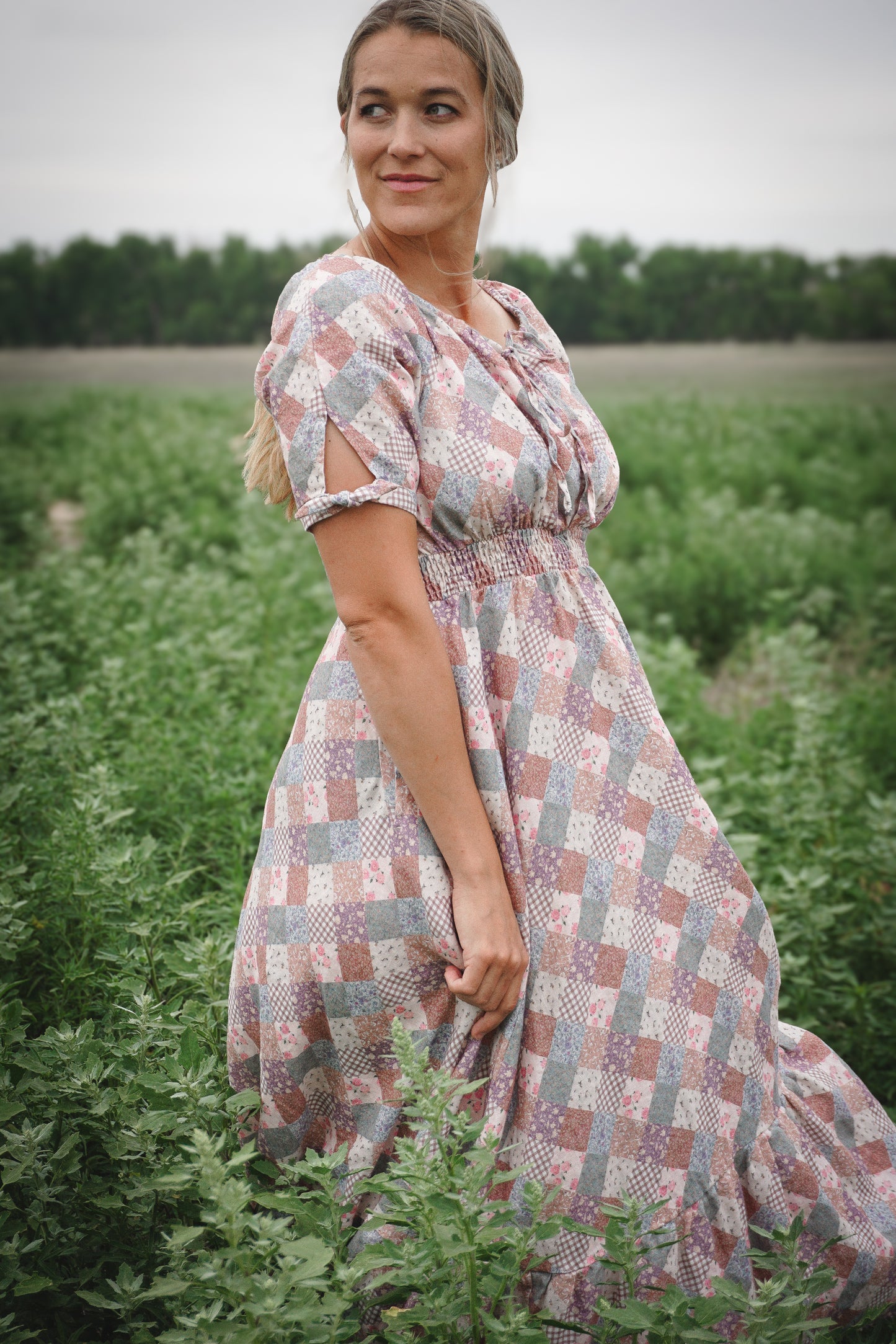 Woven Wildflower ~ Folklore Maxi