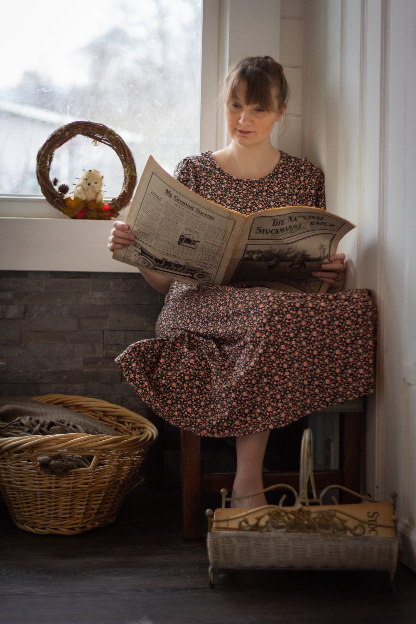 Woodsie Floral ~ Everyday Dress