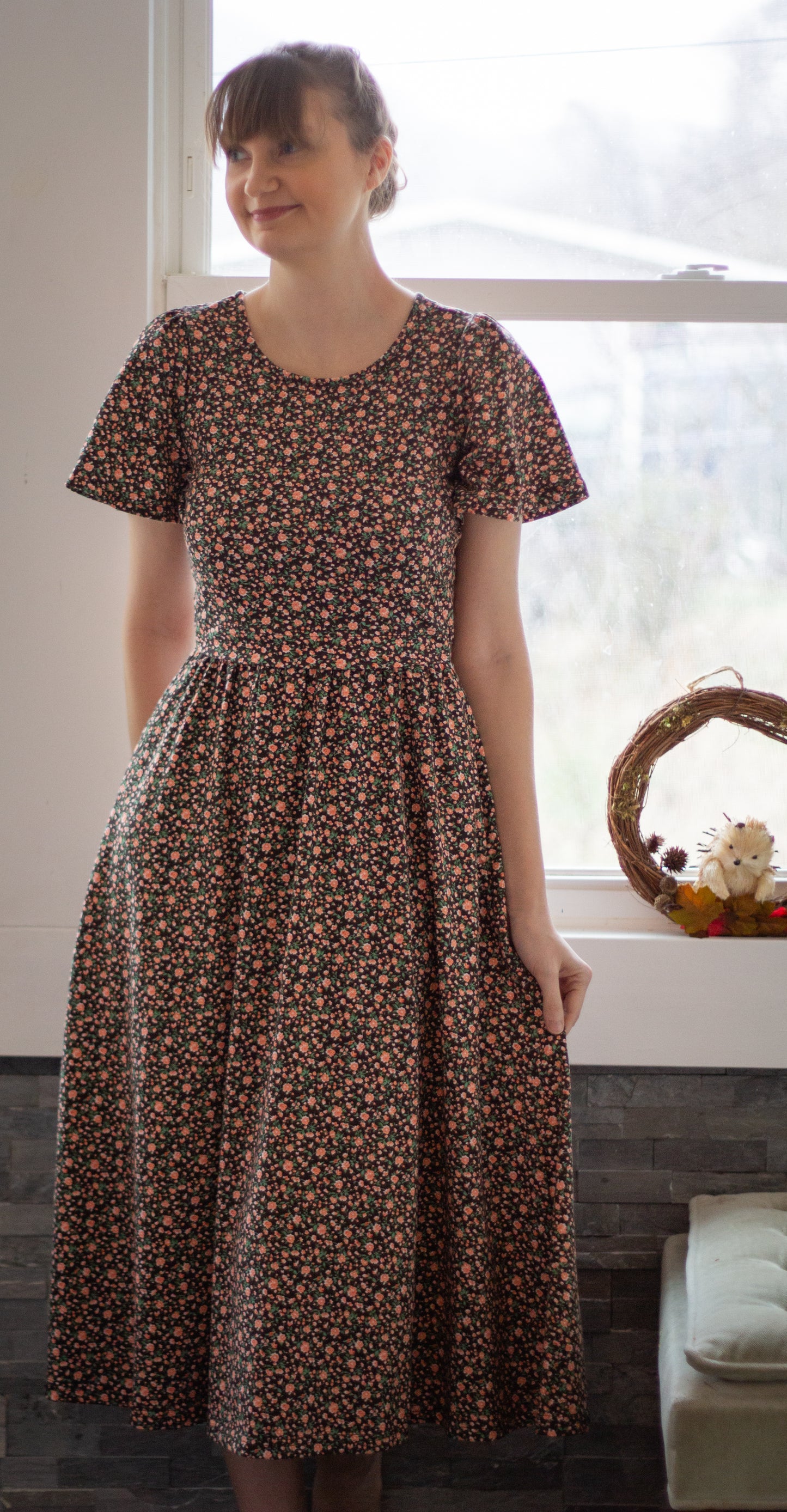 Woodsie Floral ~ Everyday Dress