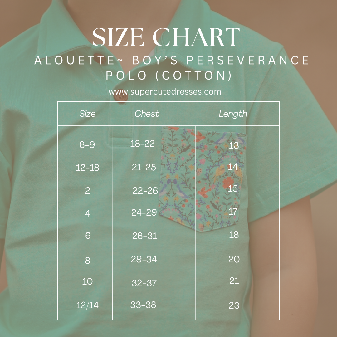 Alouette ~ Perseverance Polo