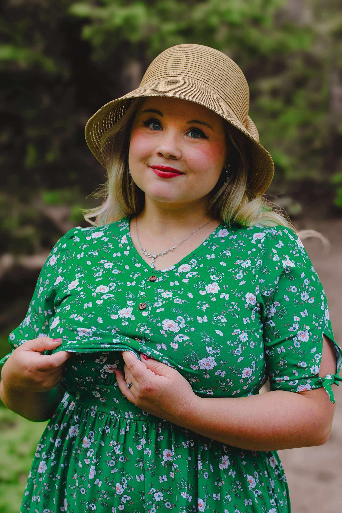 Greenvale Gossamer ~ Rowena Midi
