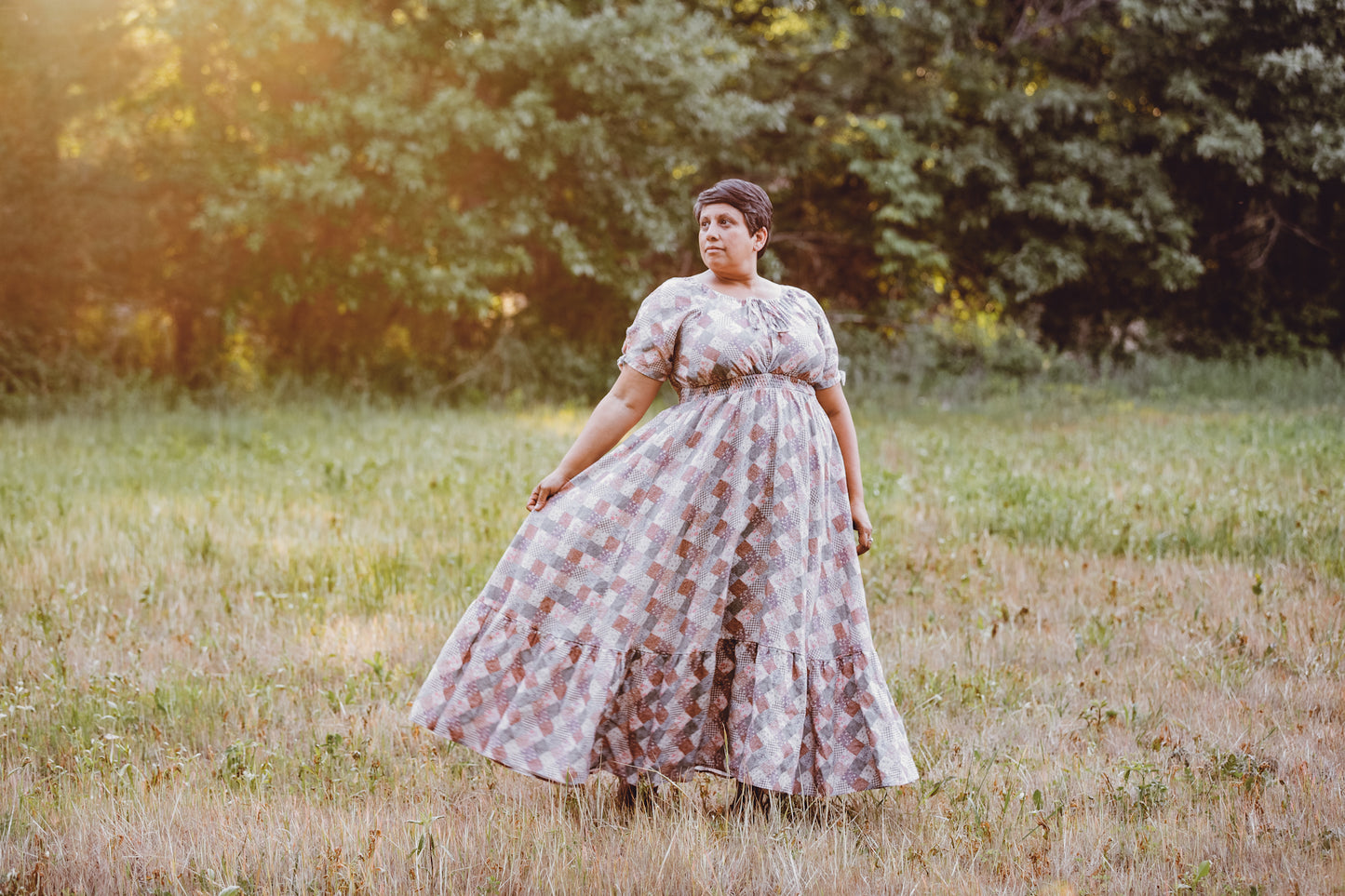 Woven Wildflower ~ Folklore Maxi