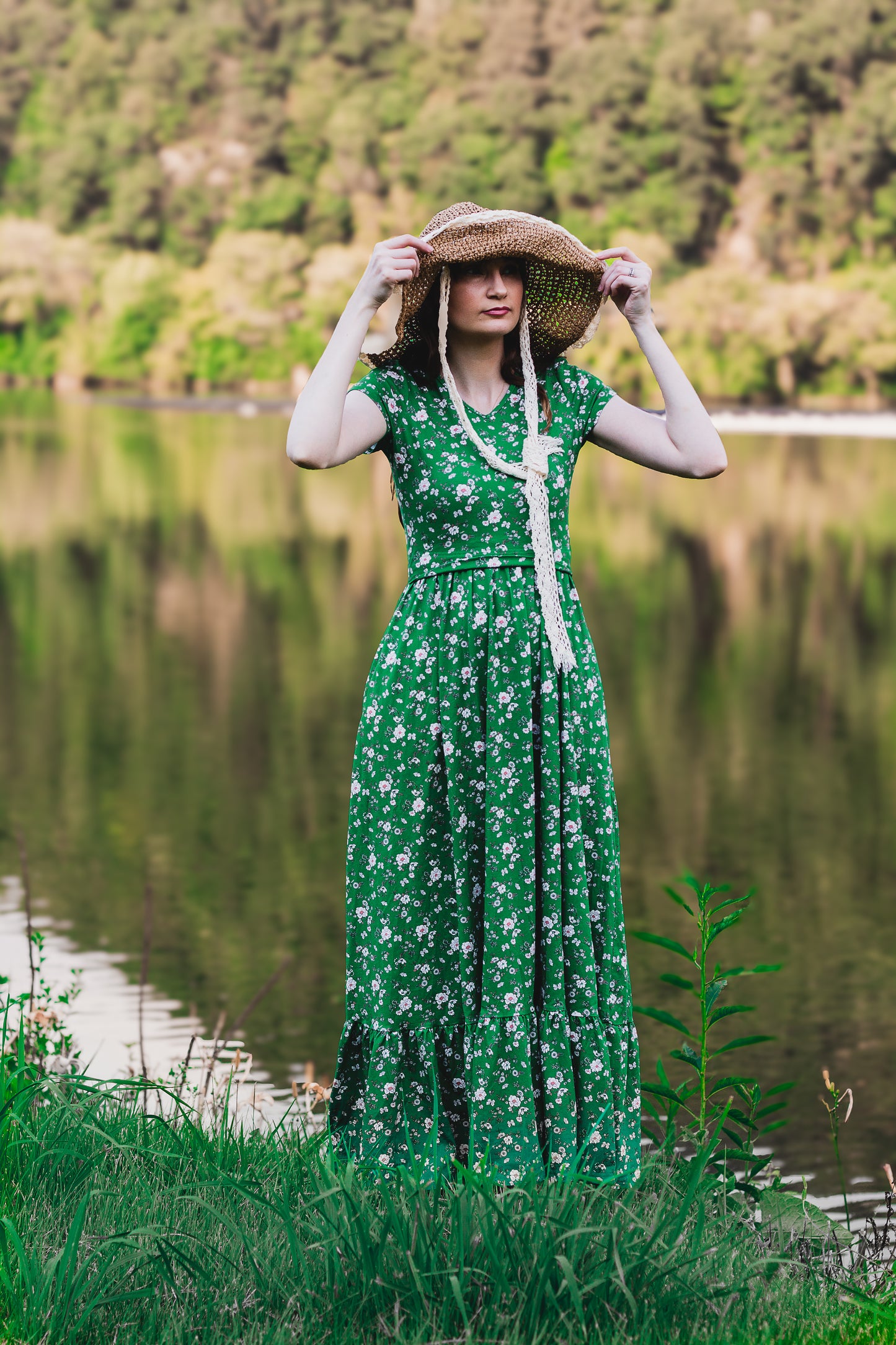 Greenvale Gossamer ~ Canterbury Maxi