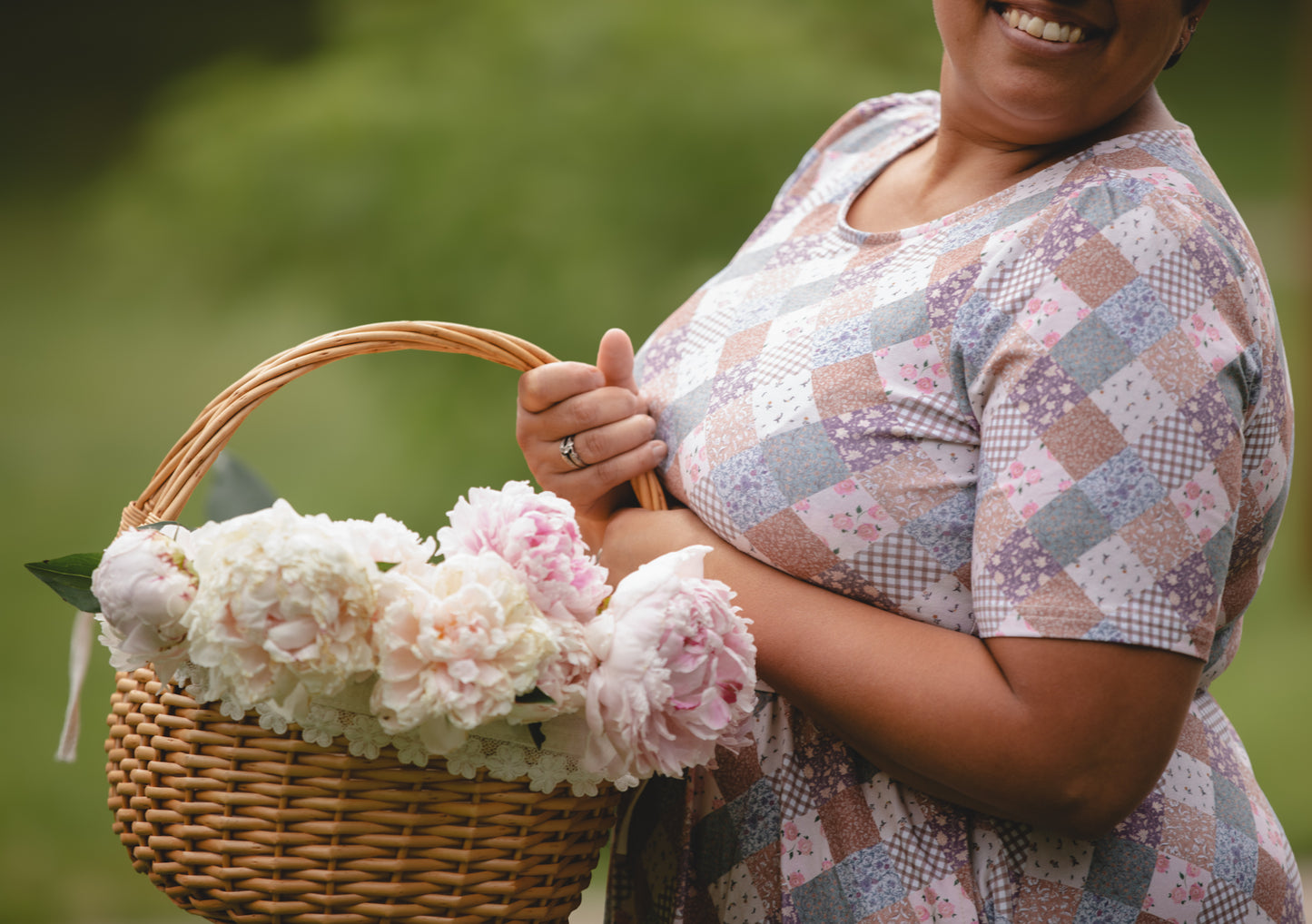 Woven Wildflower ~ Everyday Dress (straight sleeves)