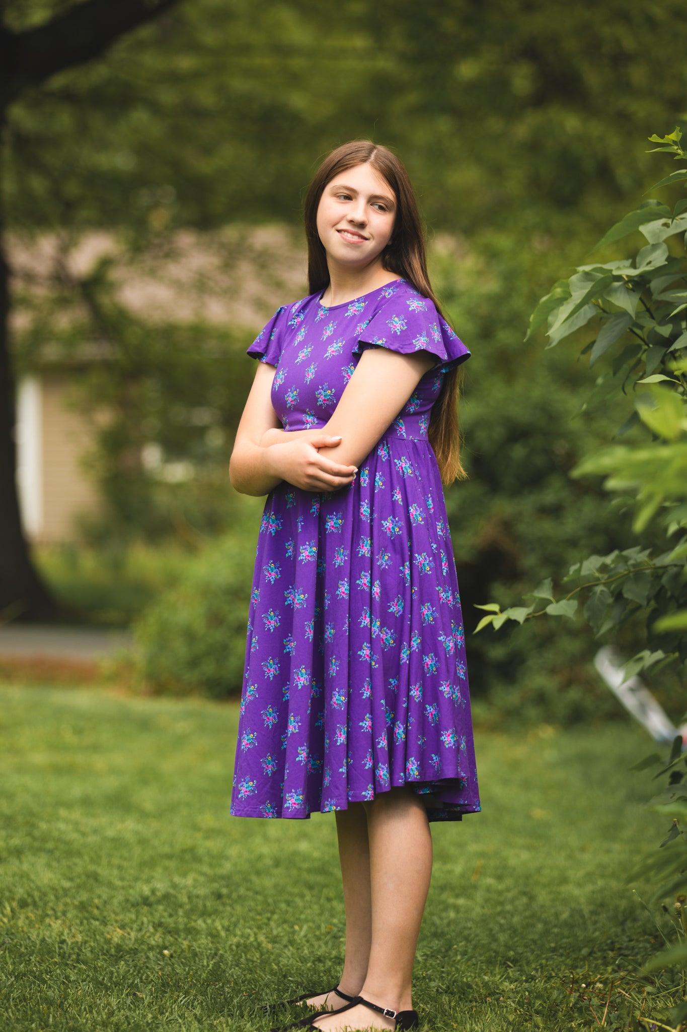 Violet Vale ~ Fairy-twirl Dress