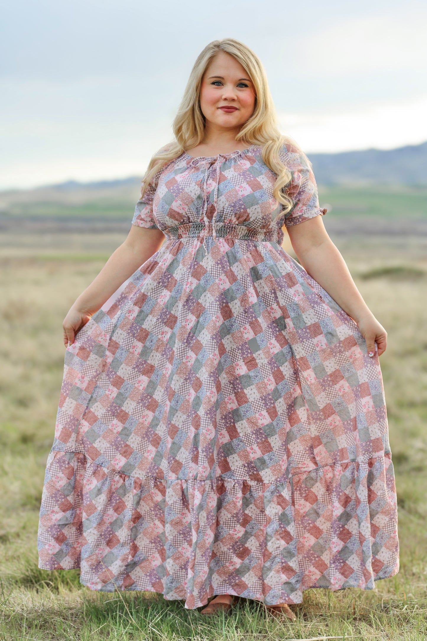 Woven Wildflower ~ Folklore Maxi