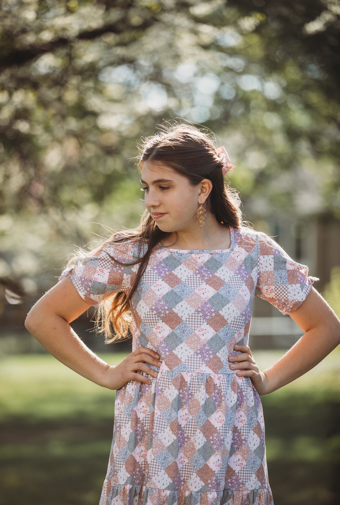 Woven Wildflower ~ Mini Windermere Dress