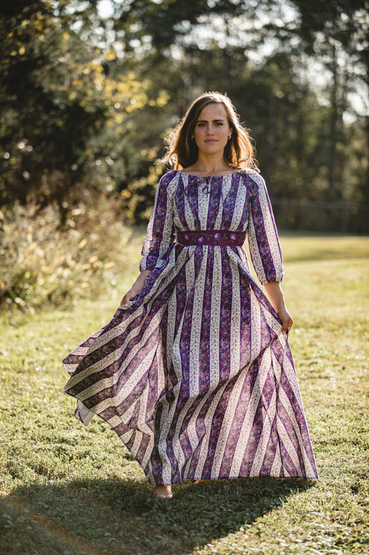 Antique Amethyst ~ Folklore Maxi