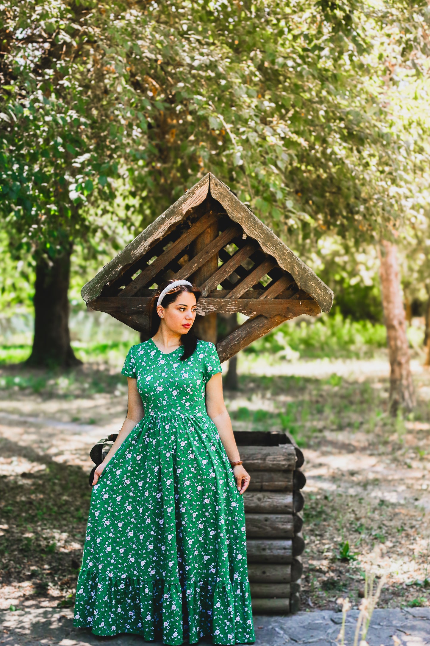 Greenvale Gossamer ~ Canterbury Maxi