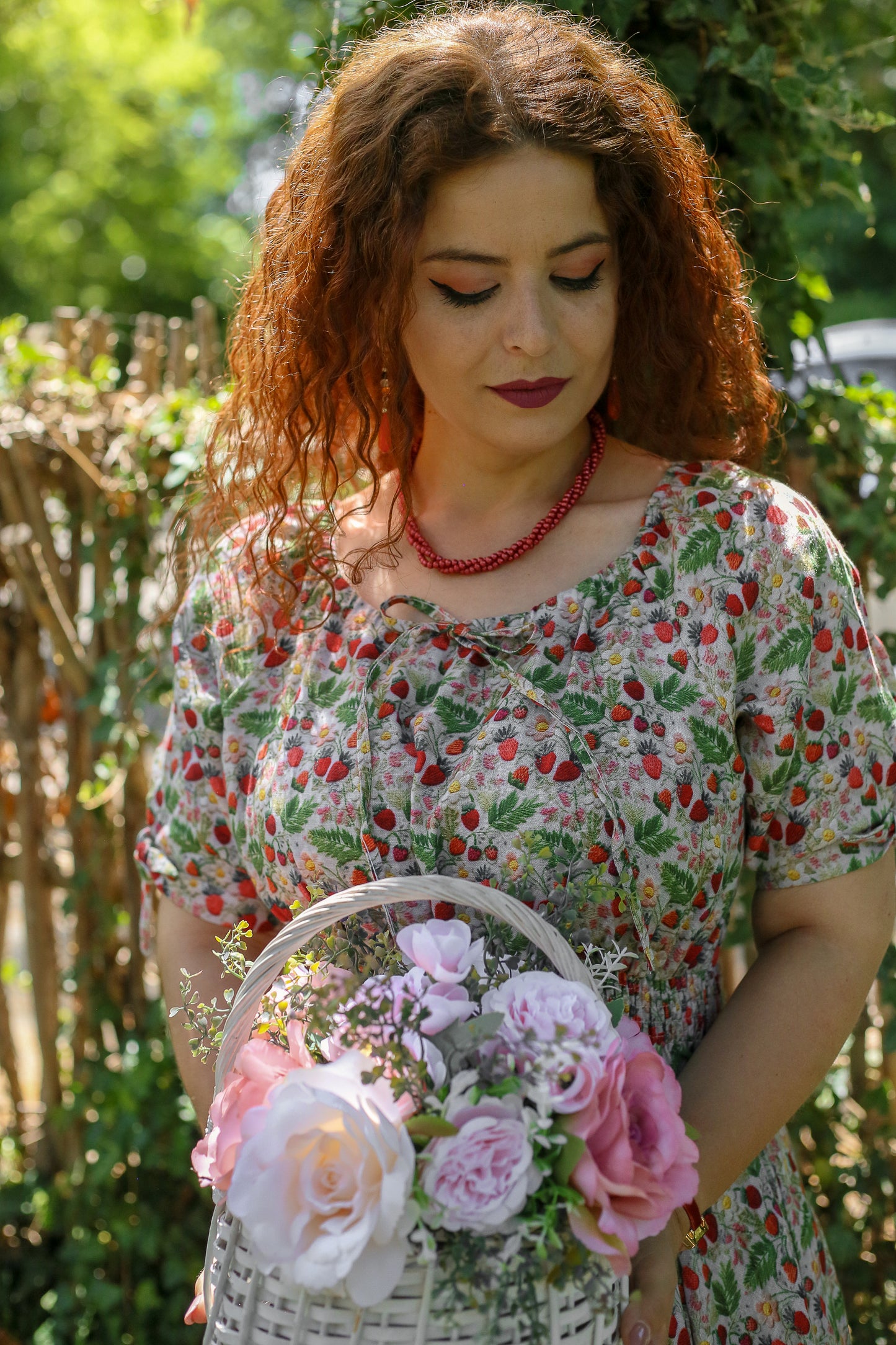 Strawberry Serenity ~ Folklore Maxi