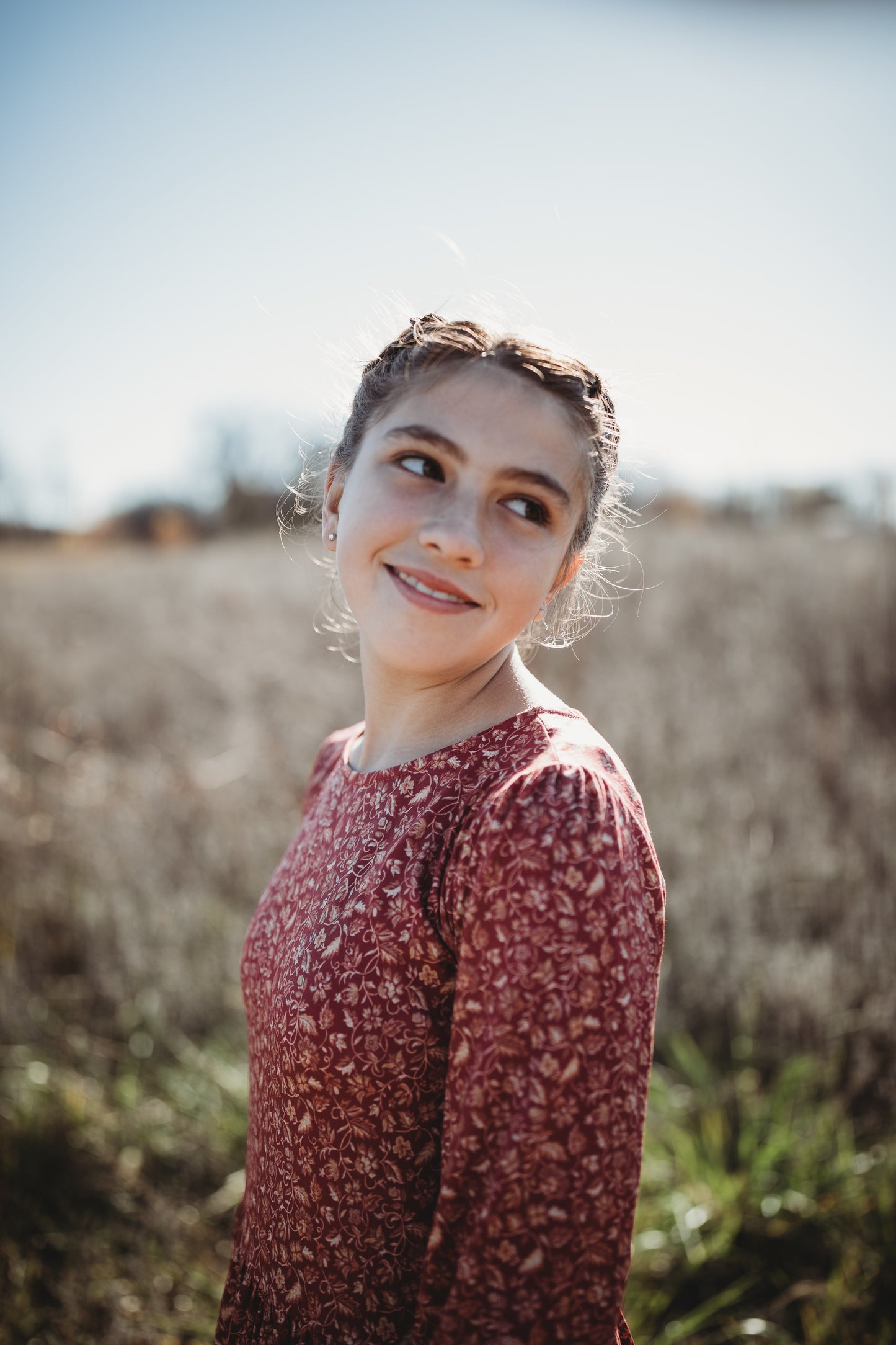 Crimson Ember ~ Novella Dress