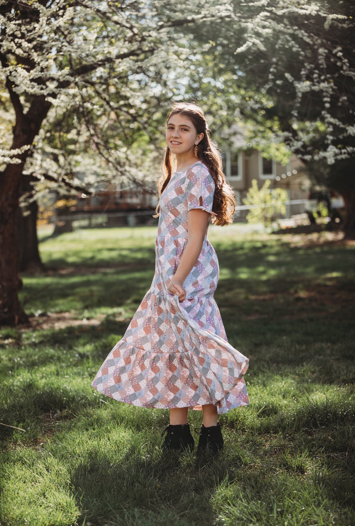 Woven Wildflower ~ Mini Windermere Dress