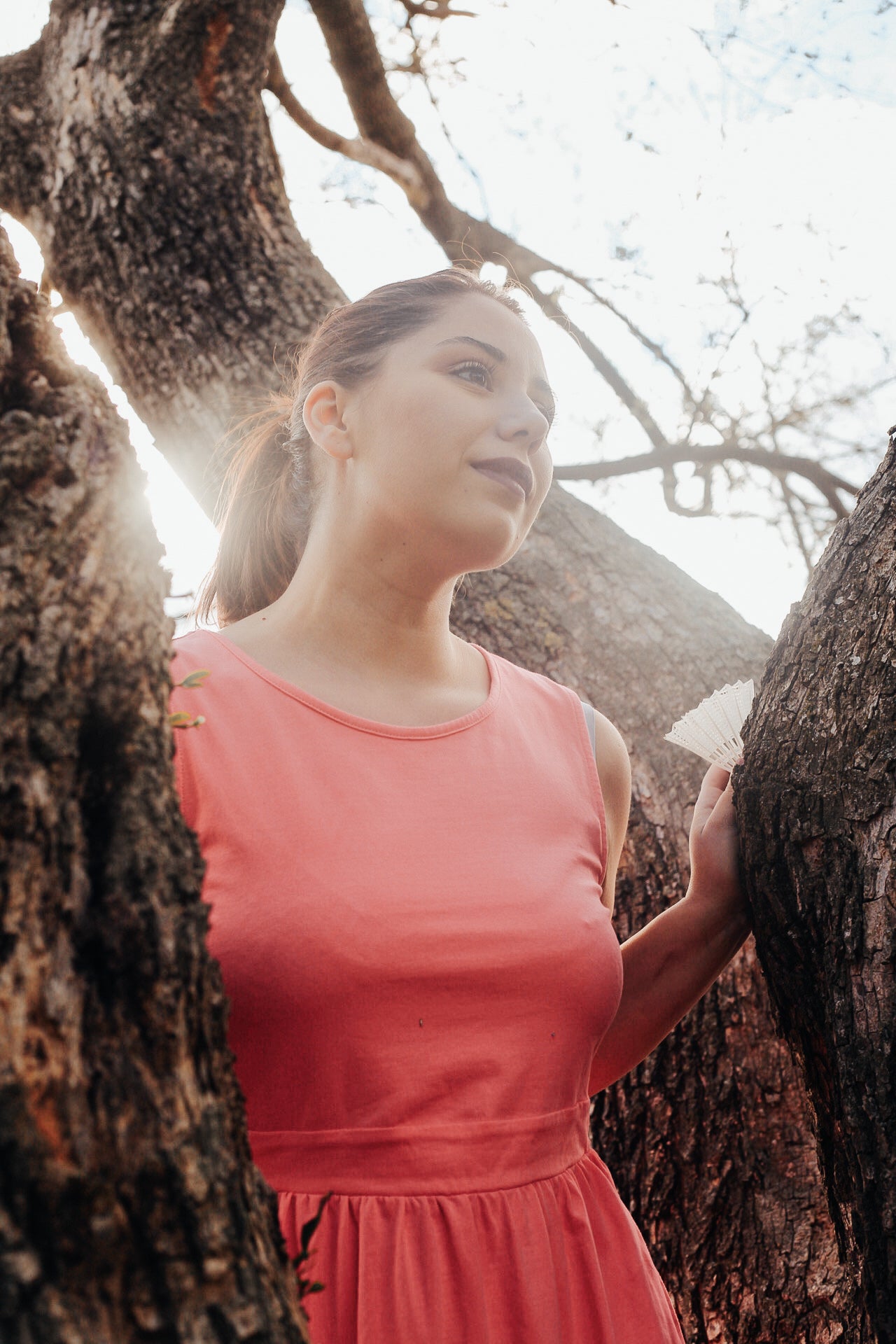 Classic Coral ~ Homesteader Dress