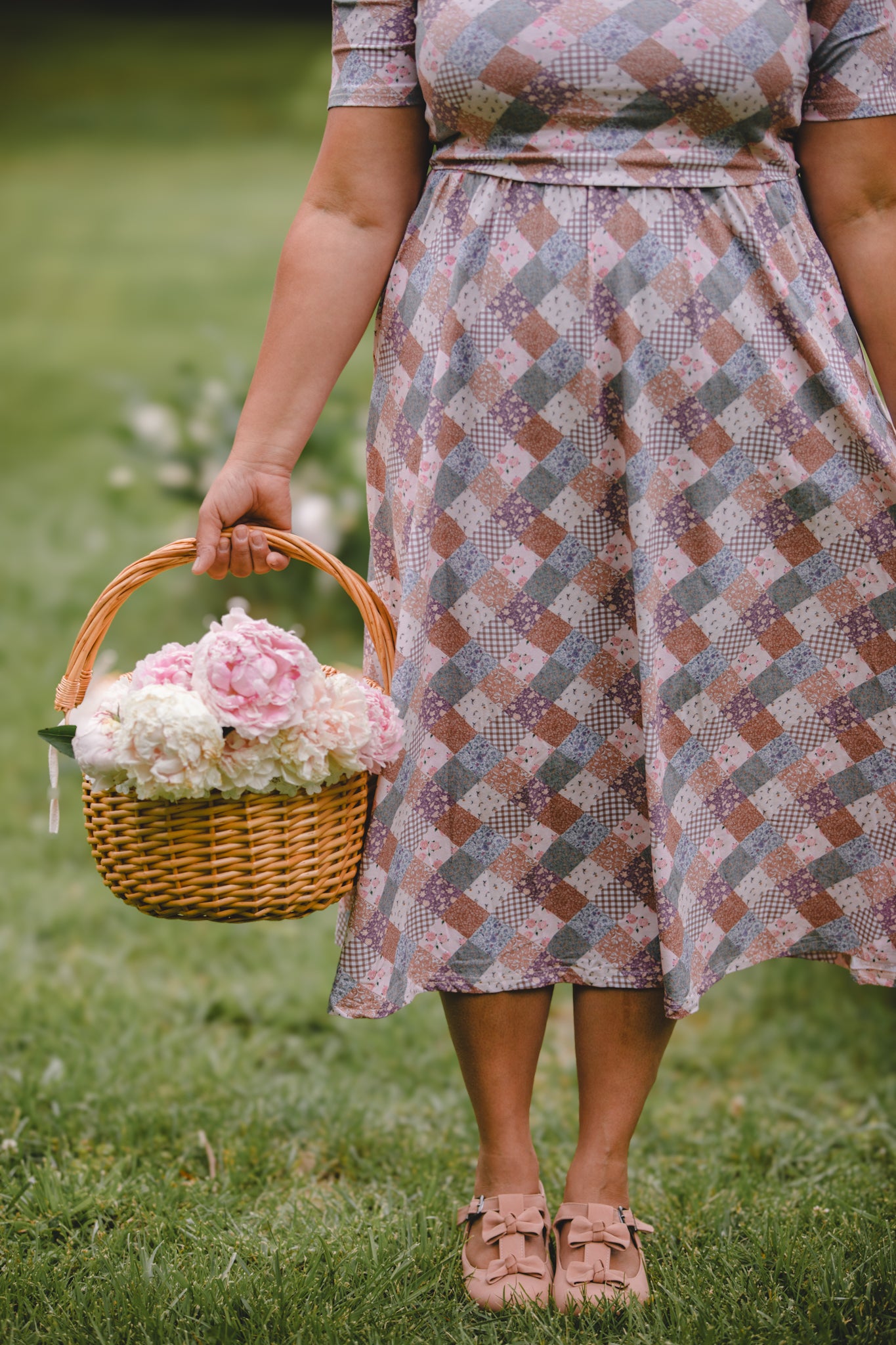 Woven Wildflower ~ Everyday Dress (straight sleeves)