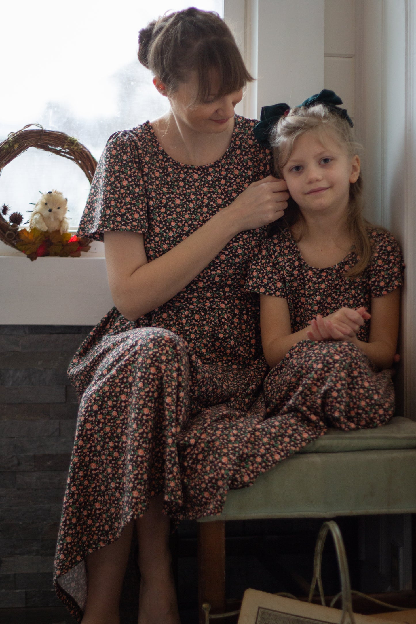 Woodsie Floral ~ Mini Everyday Dress