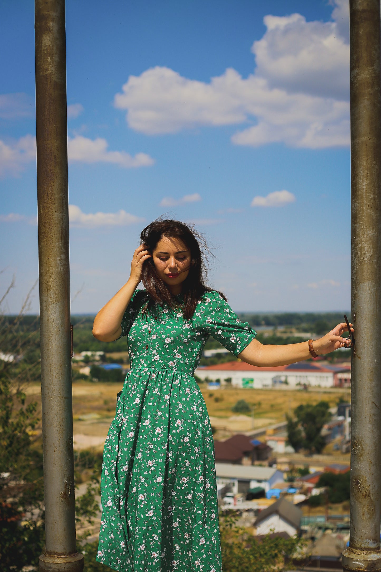 Greenvale Gossamer ~ Rowena Midi