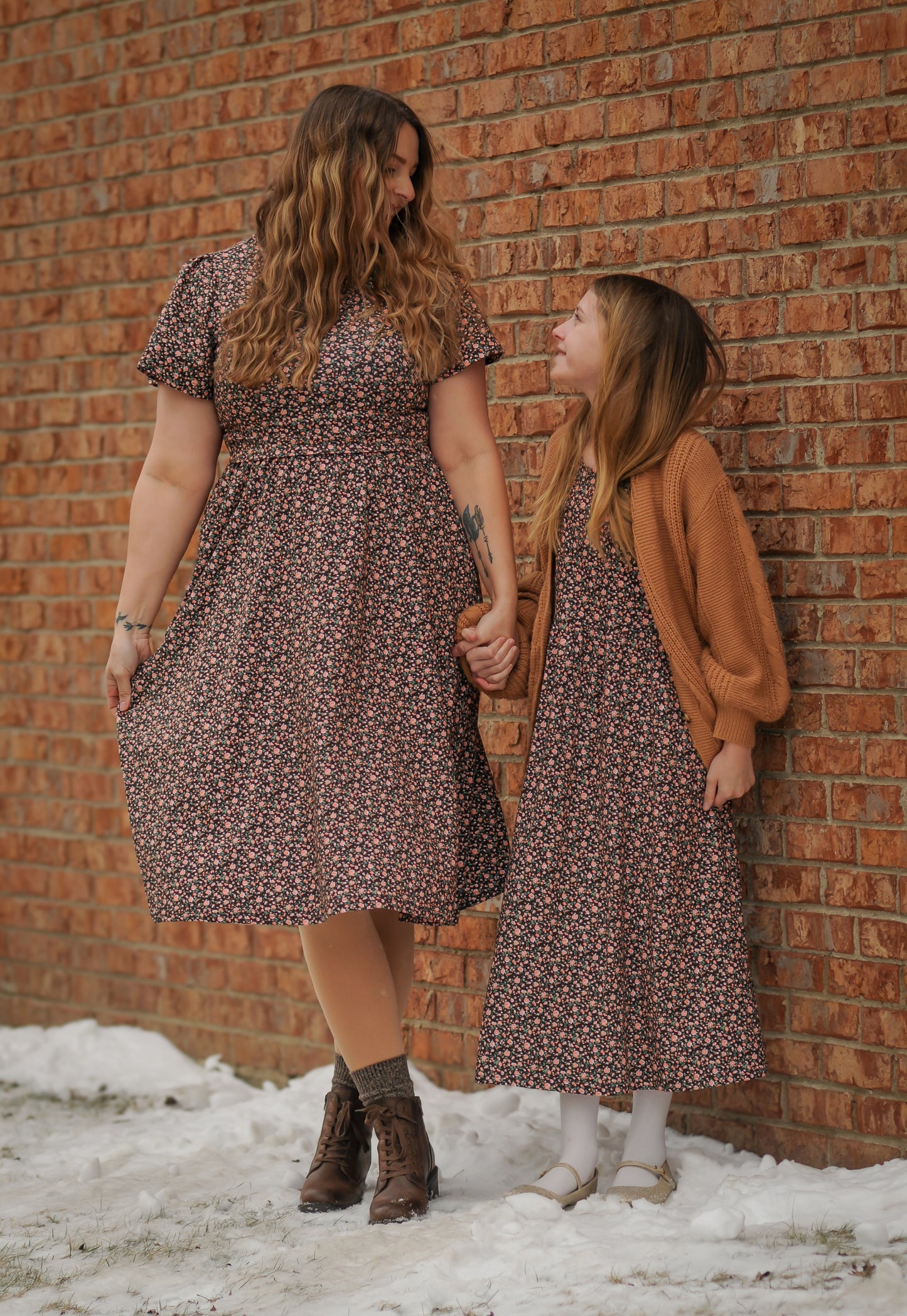 Woodsie Floral ~ Mini Everyday Dress