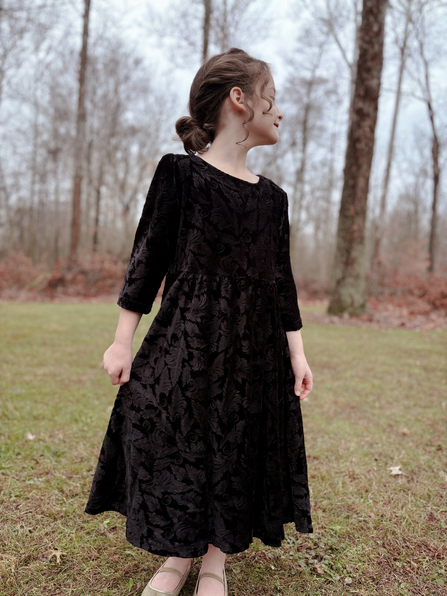 Noir Luxe ~ Fairy-twirl Dress