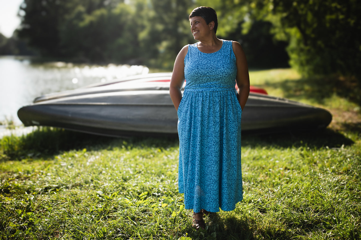 Scripted Azure ~ Homesteader Dress