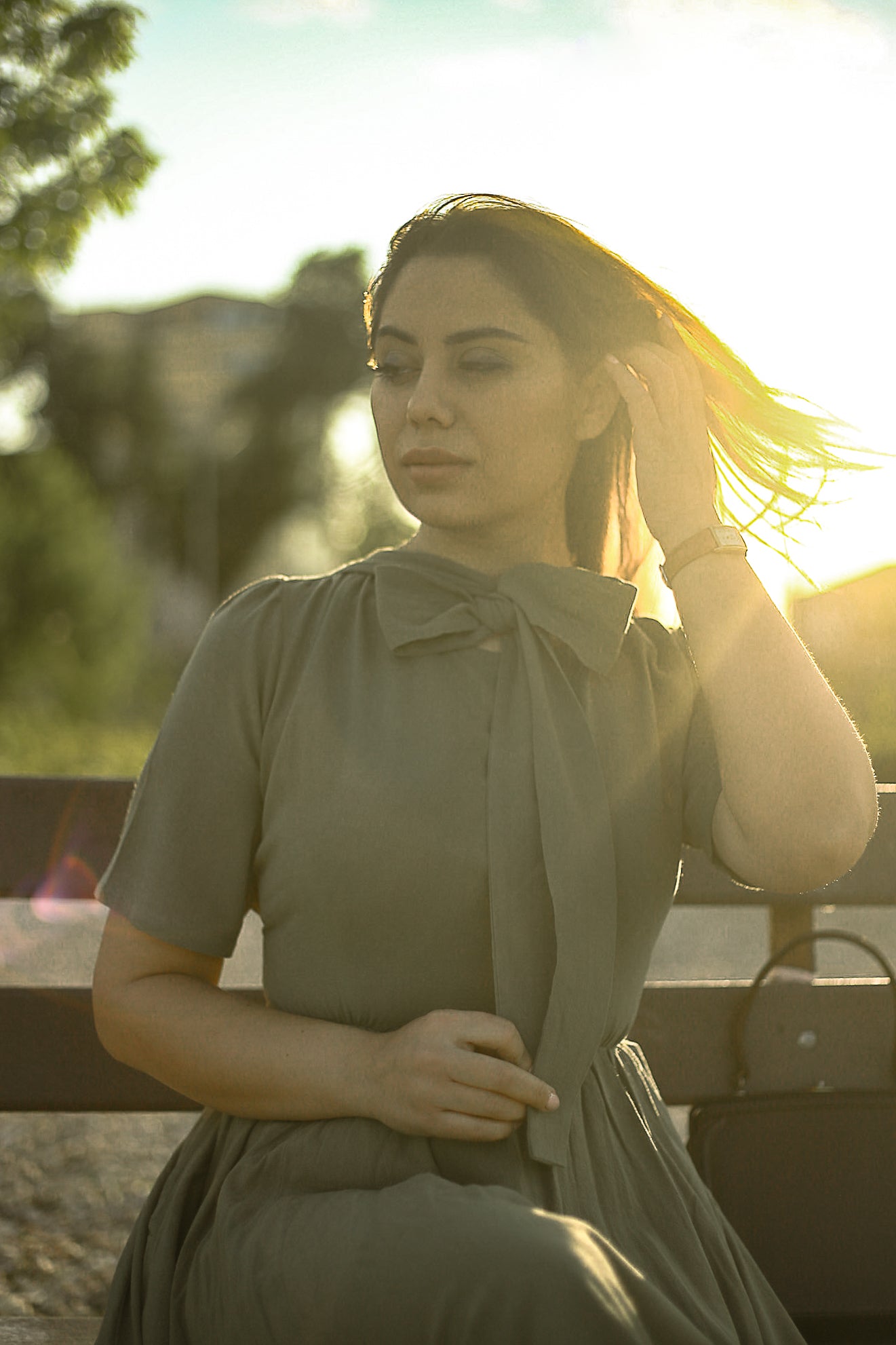 Sage ~ Wildwood Dress