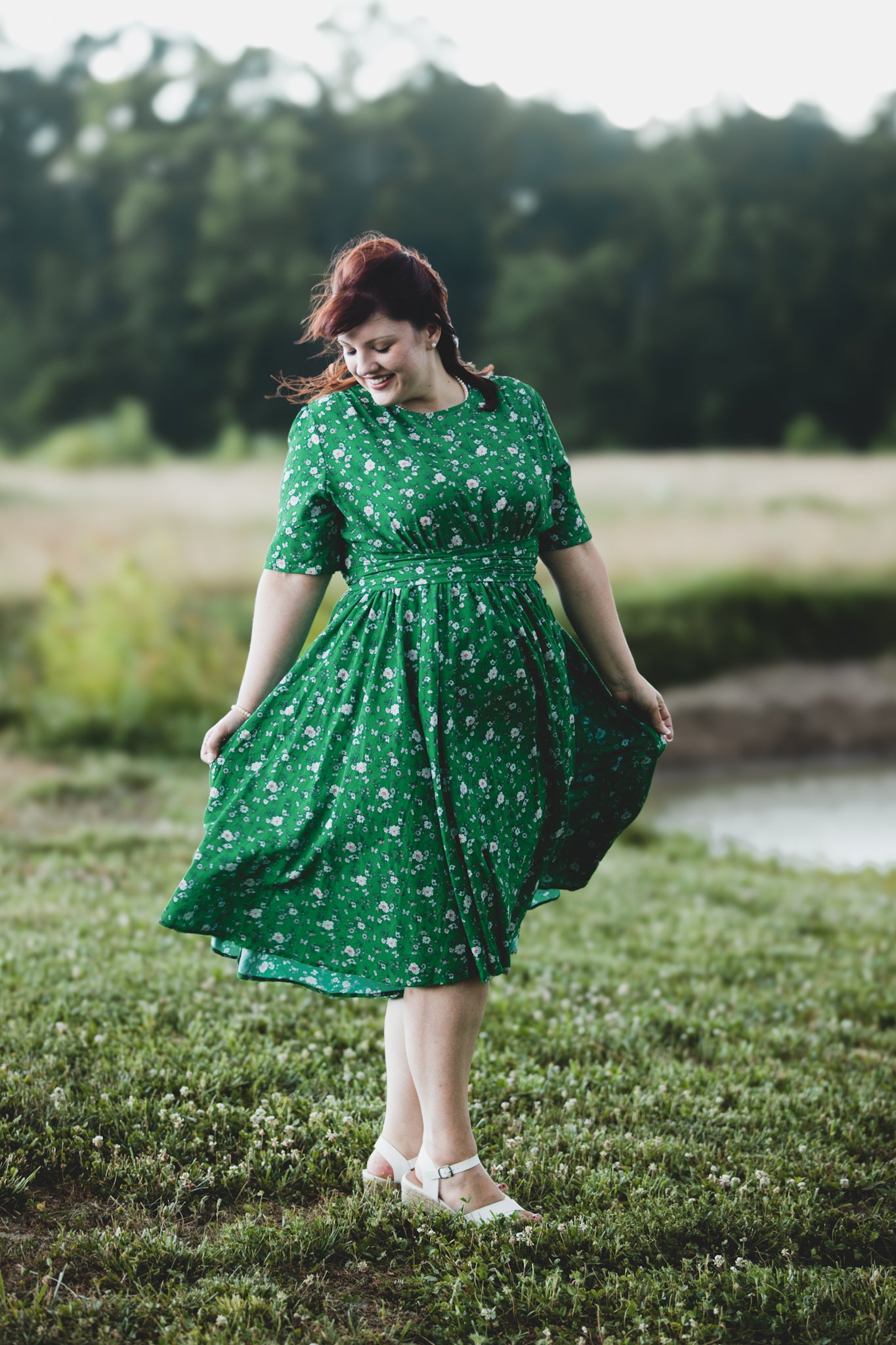 Greenvale Gossamer ~ Wildwood Dress