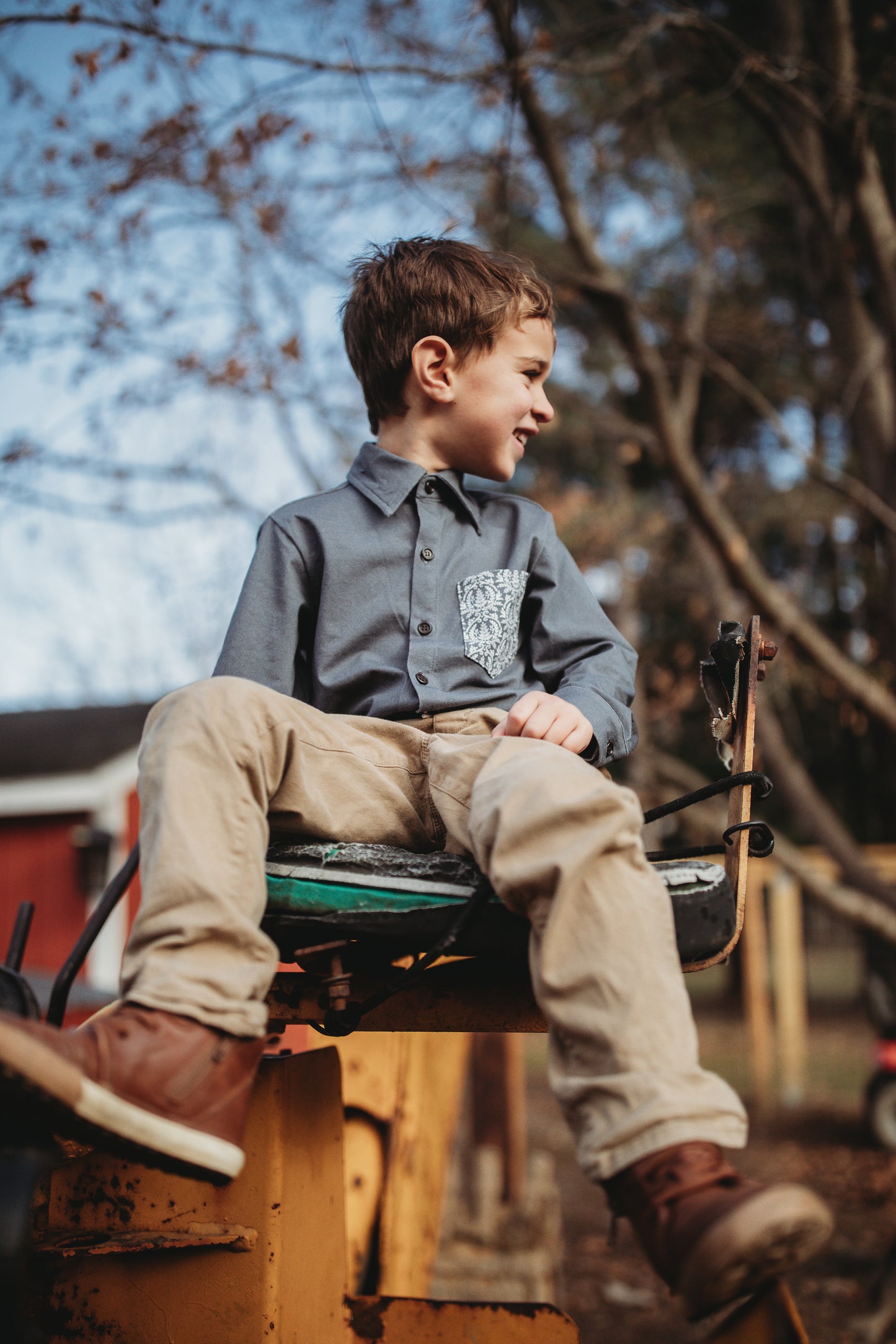 Winsomewoods ~ Brave Button-up