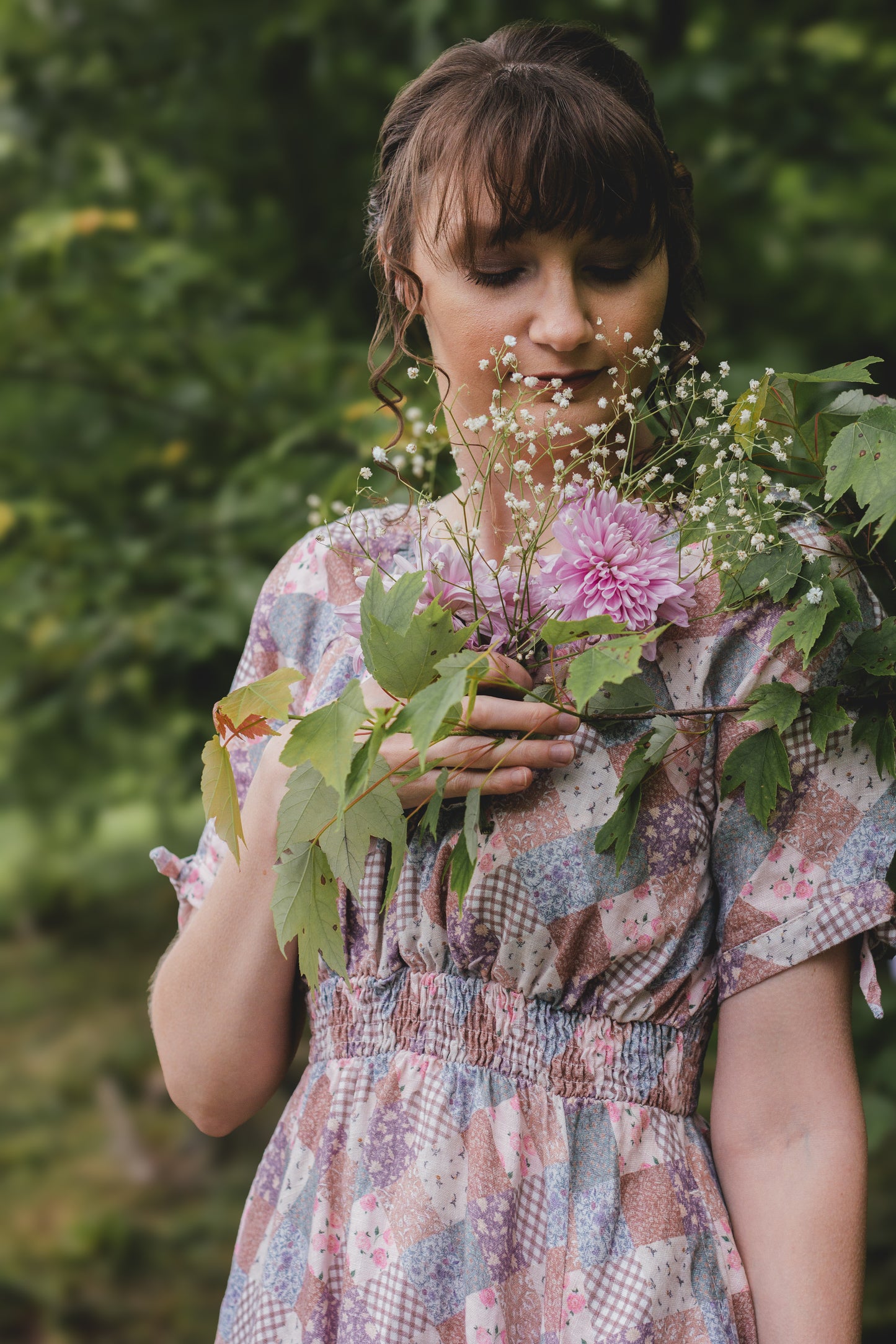 Woven Wildflower ~ Folklore Maxi