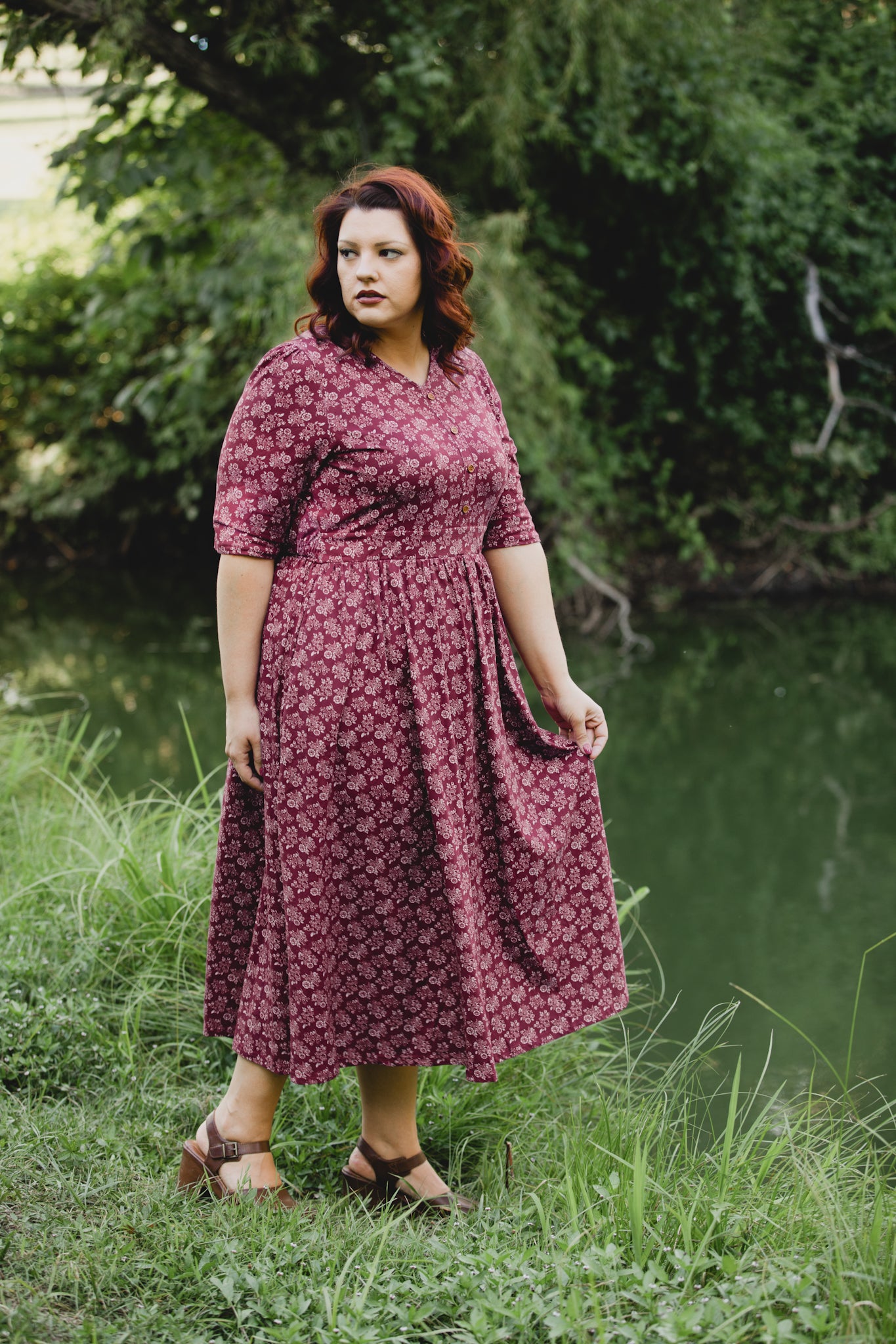 Huckleberry River ~ Rowena Midi