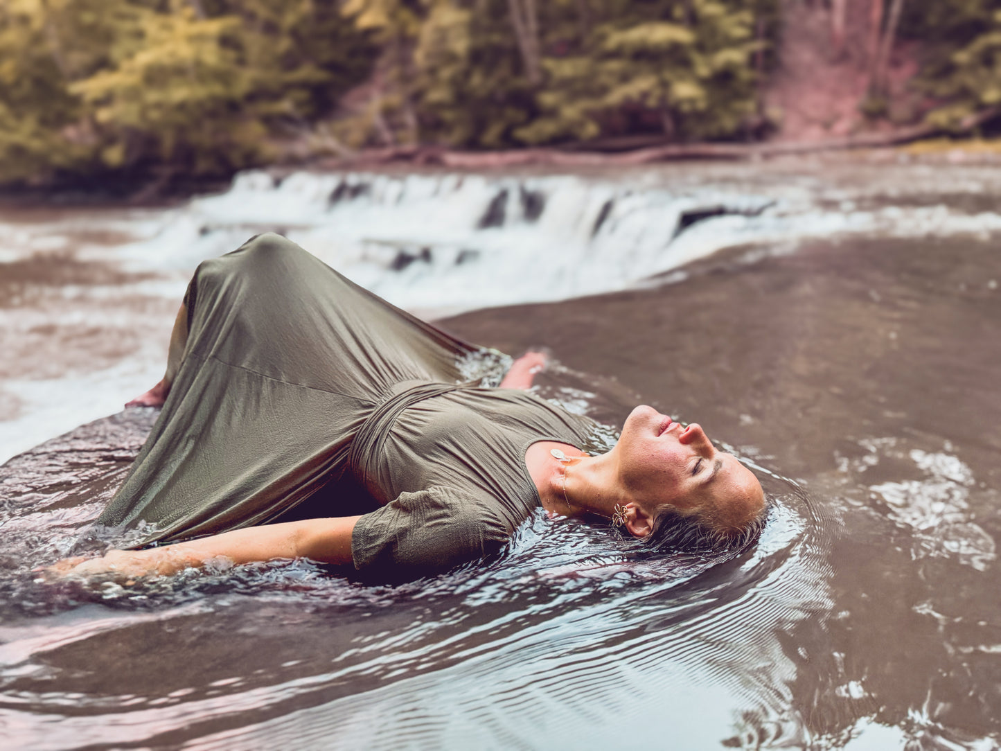 Sage ~ Wildwood Dress