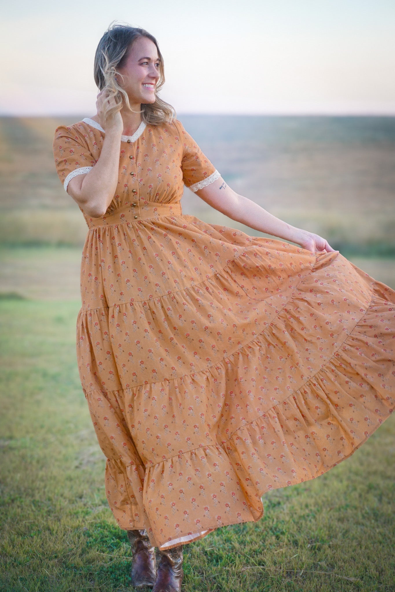 Pressed Marigold ~ Keepsake Dress