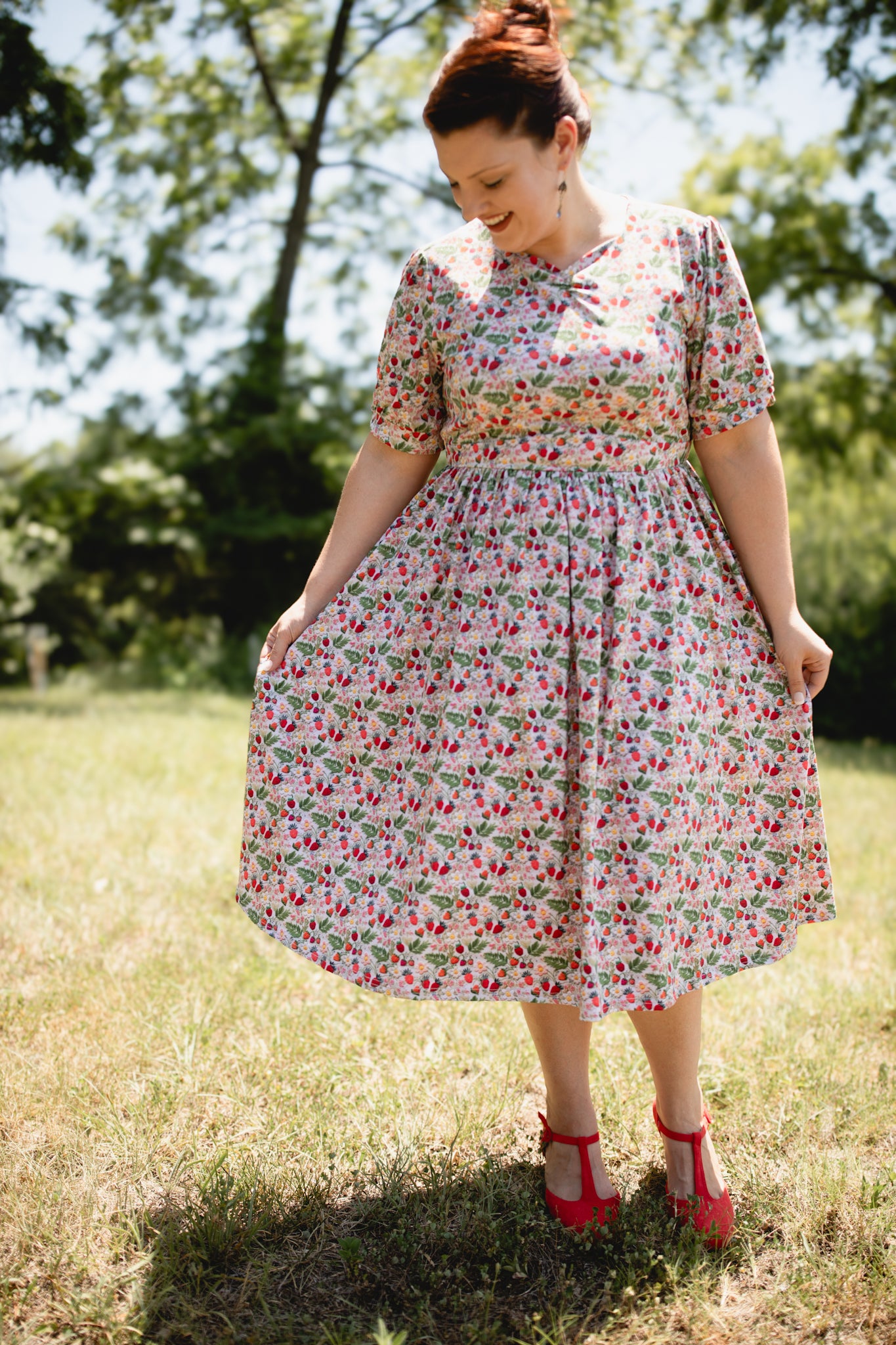 Strawberry Serenity ~ Sweetheart Dress