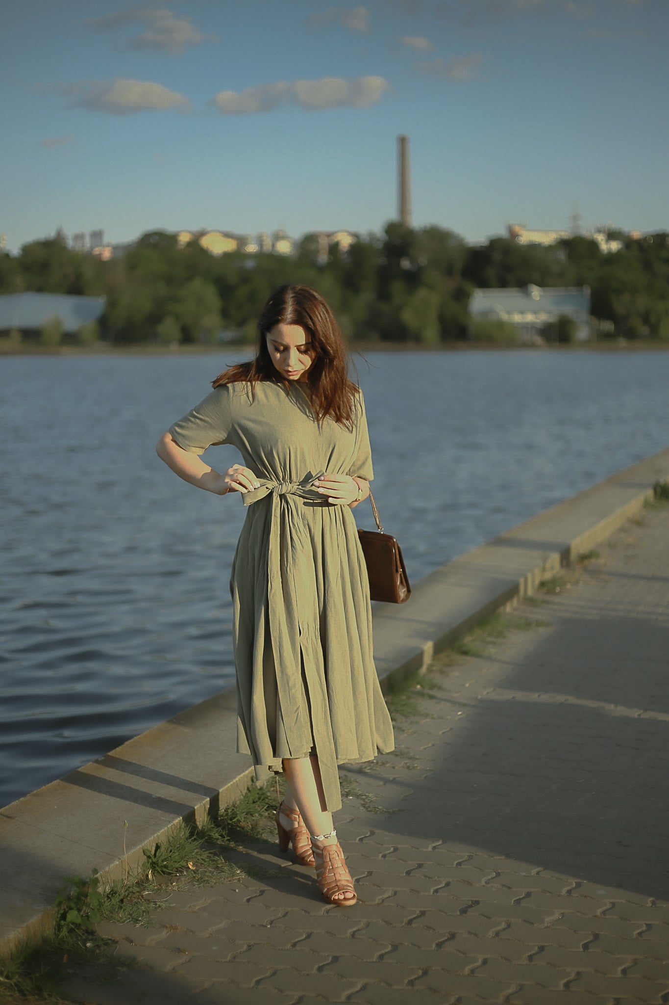 Sage ~ Wildwood Dress