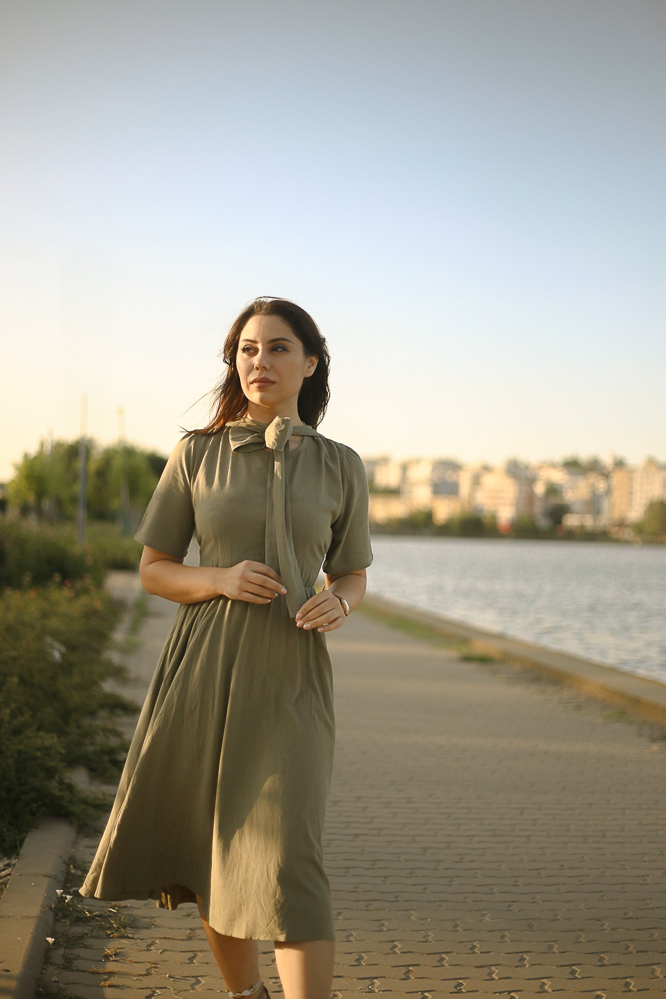 Sage ~ Wildwood Dress