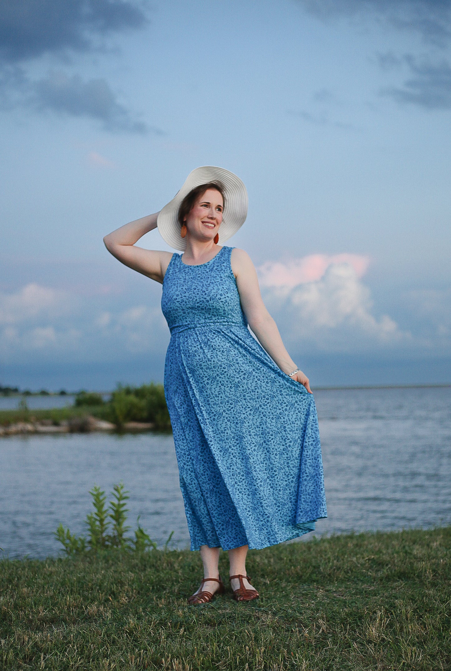 Scripted Azure ~ Homesteader Dress