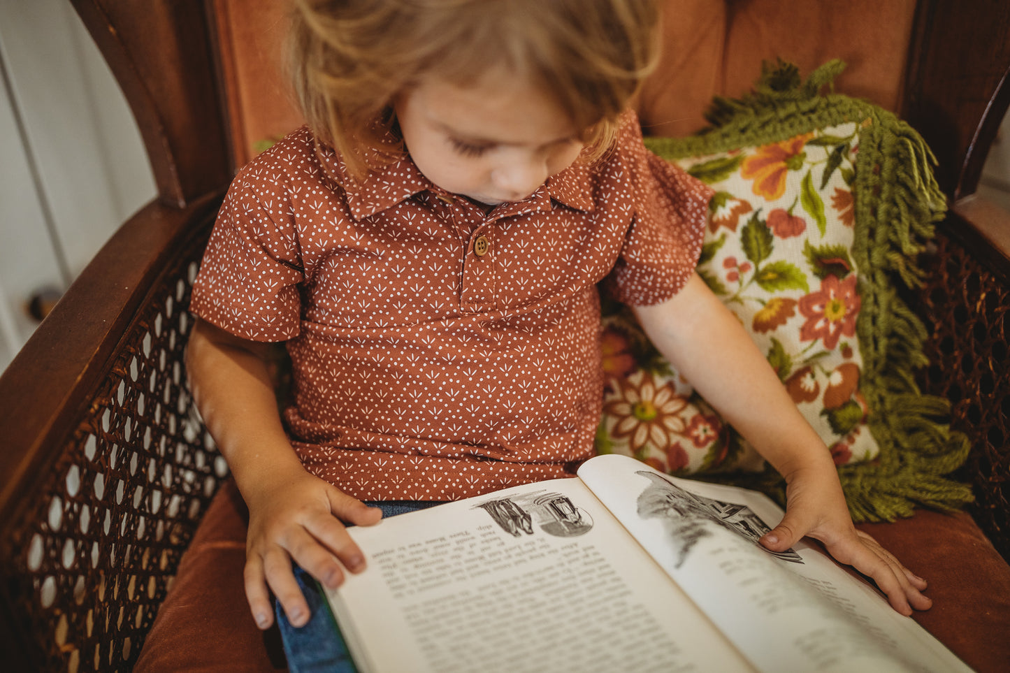 Terracotta ~ Perseverance Polo