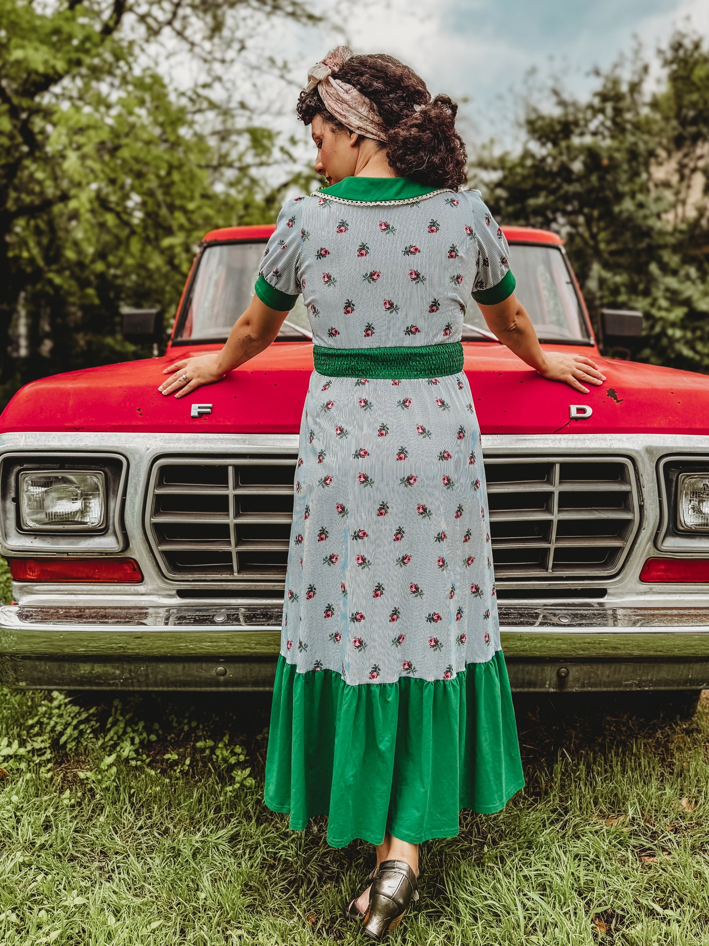 Susannah ~ Verity Dress (Print Pockets)