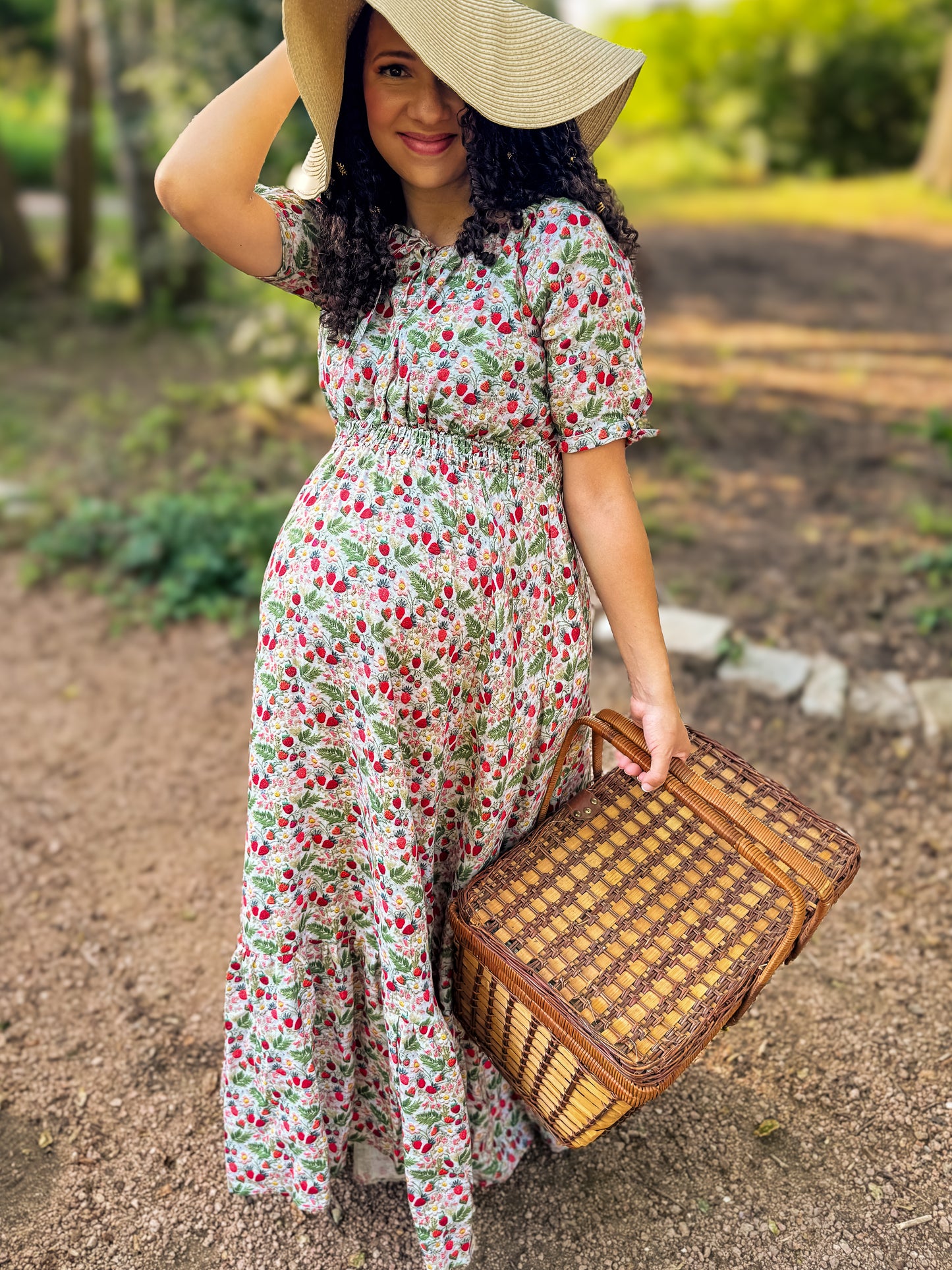 Strawberry Serenity ~ Folklore Maxi