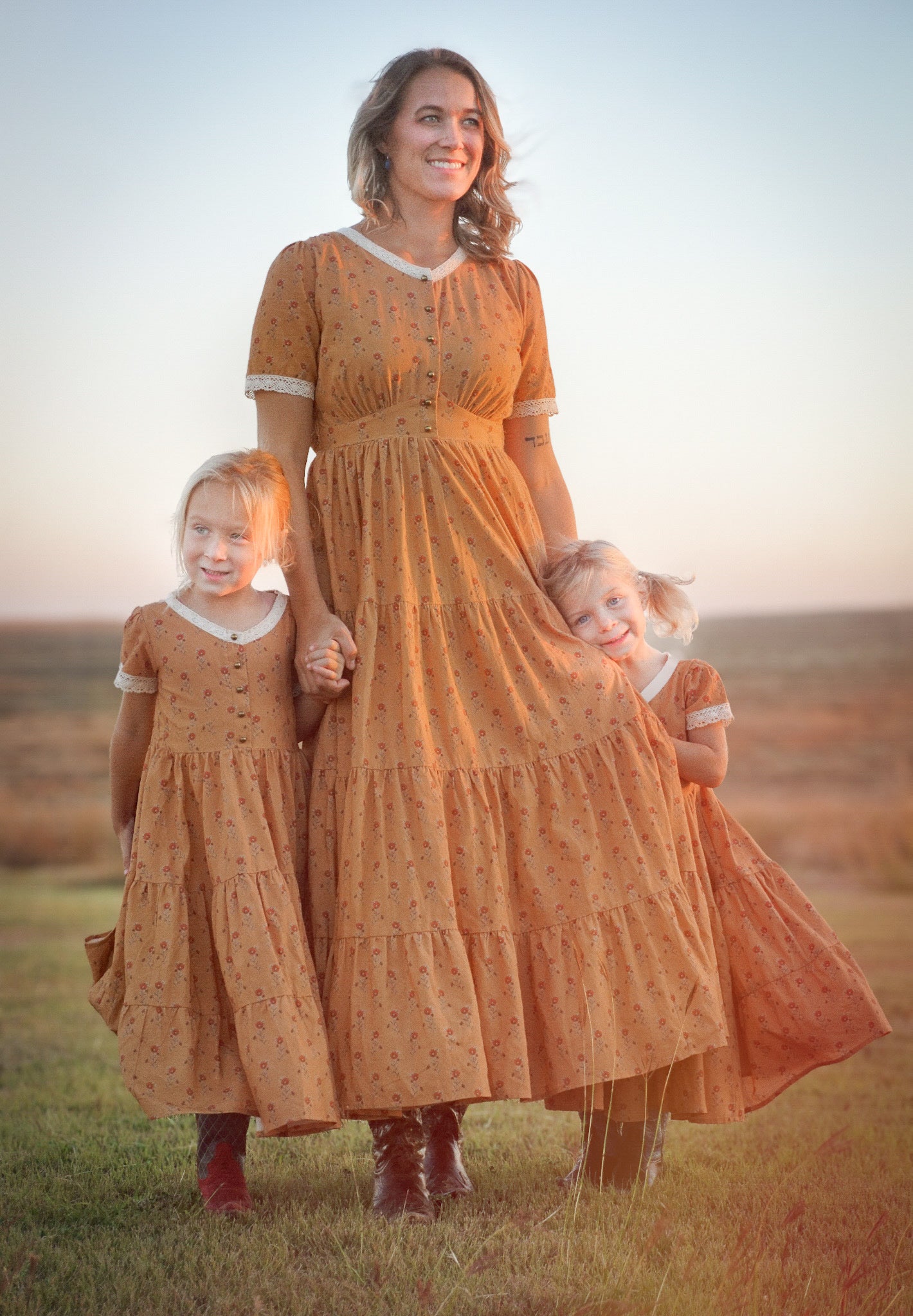 Pressed Marigold ~ Mini Keepsake Dress