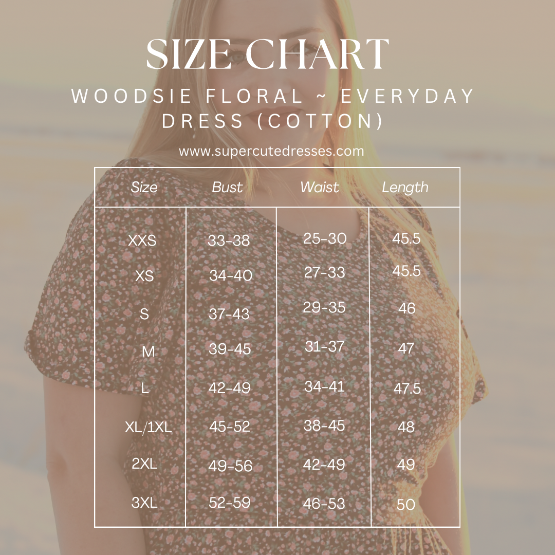 Woodsie Floral ~ Everyday Dress