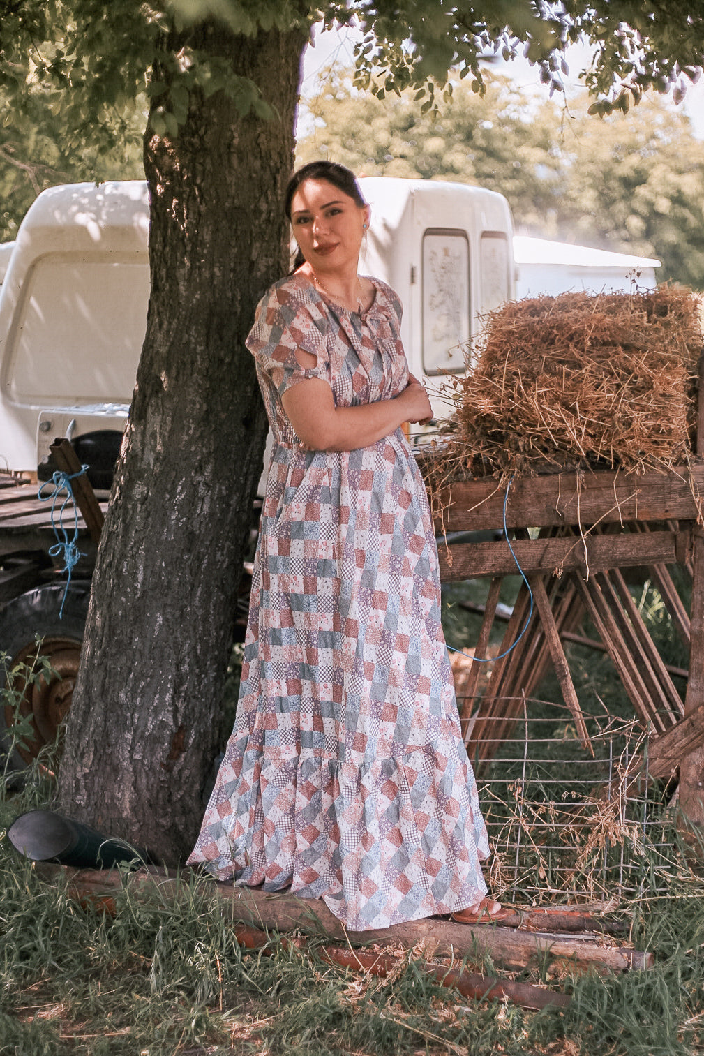 Woven Wildflower ~ Folklore Maxi