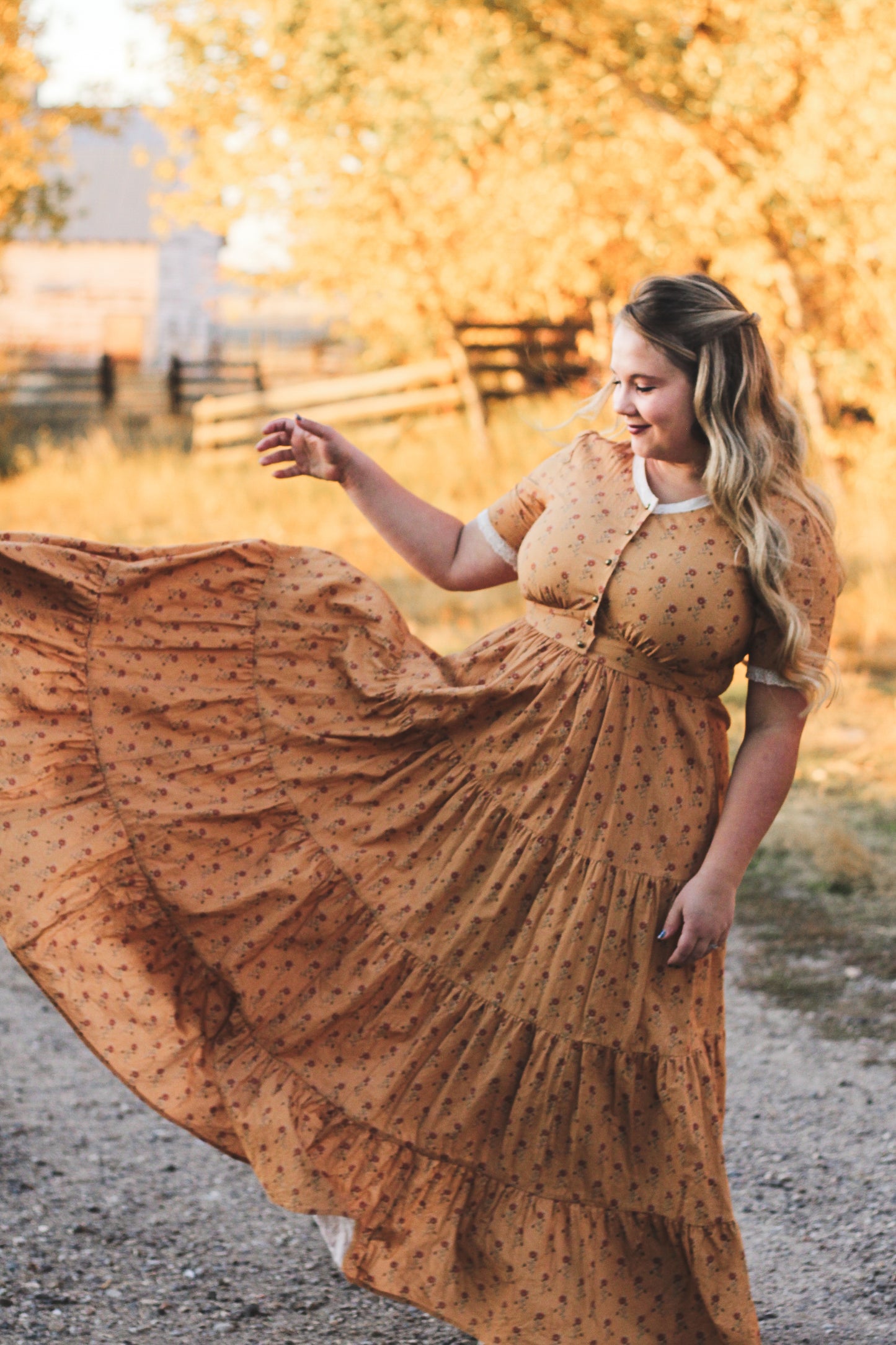 Pressed Marigold ~ Keepsake Dress