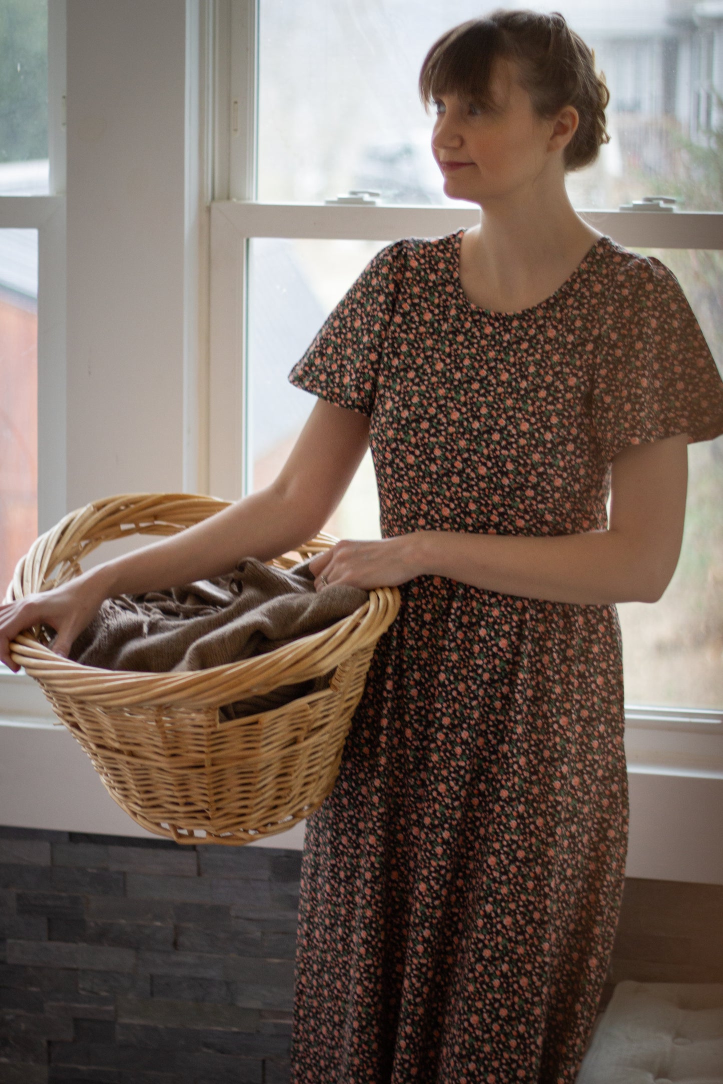 Woodsie Floral ~ Everyday Dress