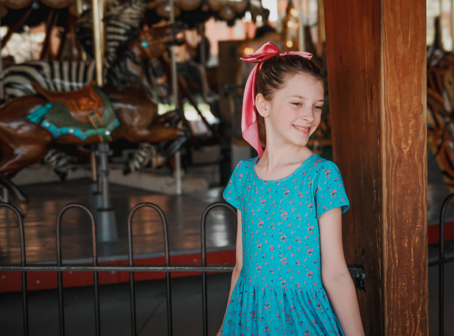 Blue Danube ~ Mini Everyday Dress