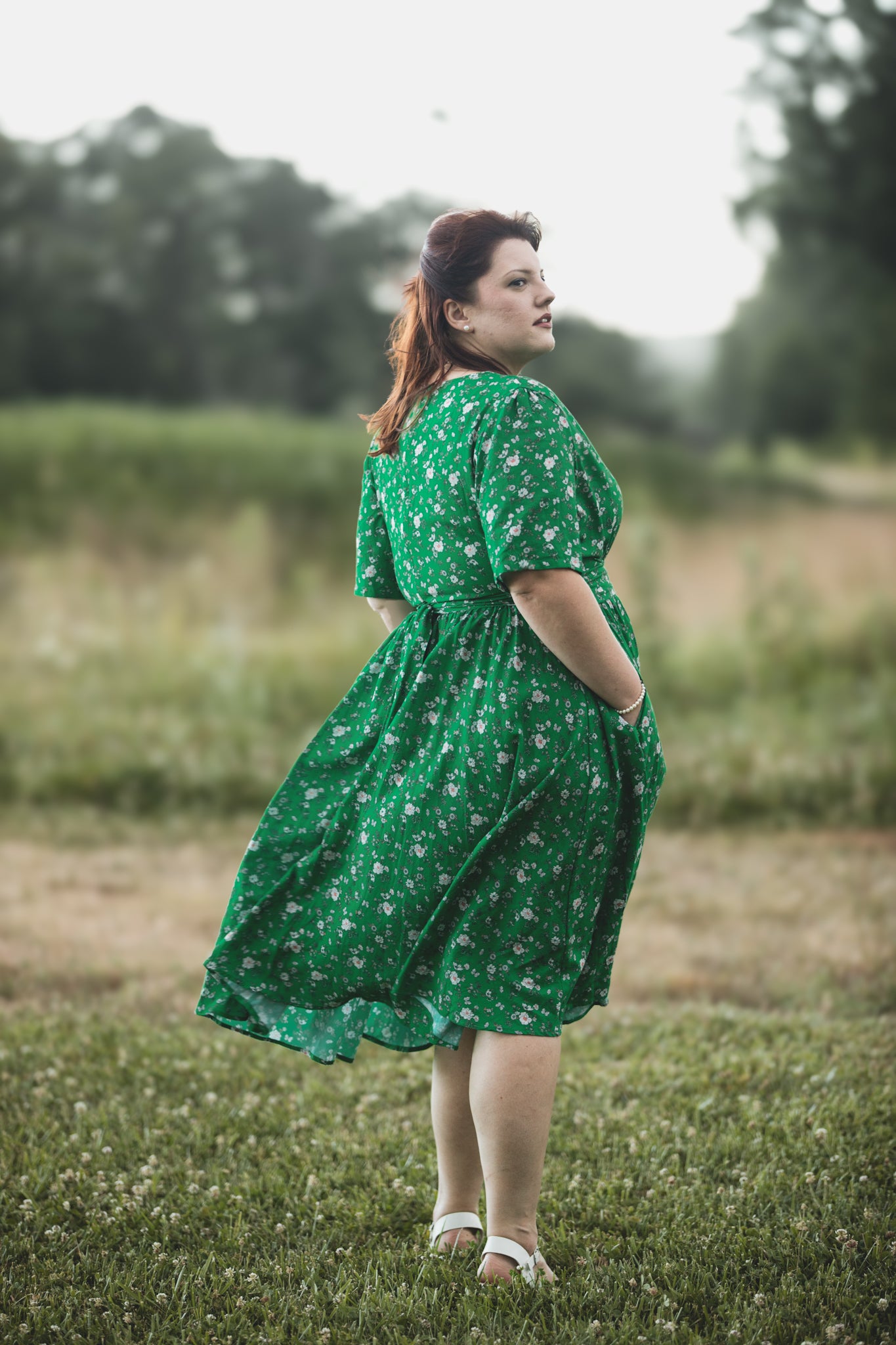 Greenvale Gossamer ~ Wildwood Dress