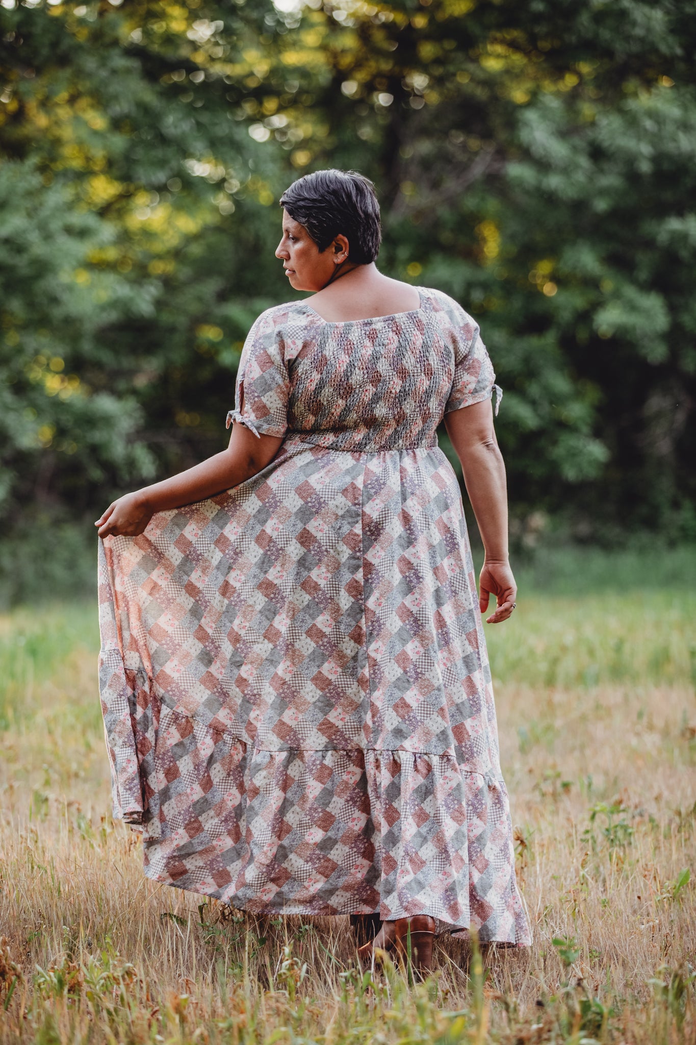 Woven Wildflower ~ Folklore Maxi