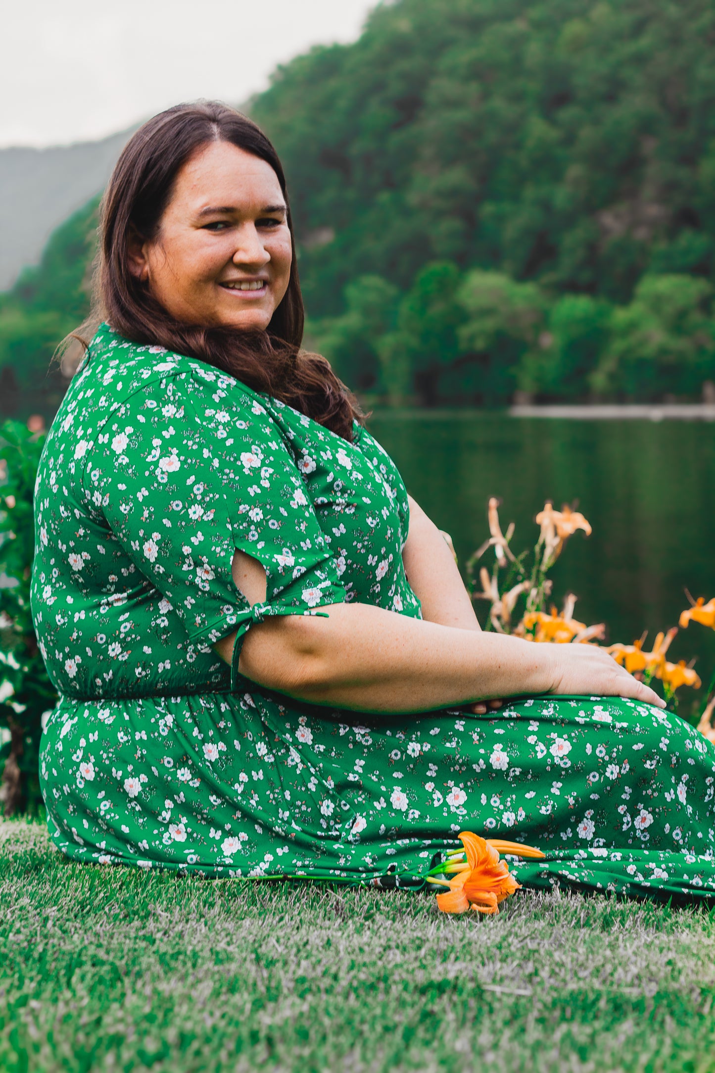 Greenvale Gossamer ~ Rowena Midi