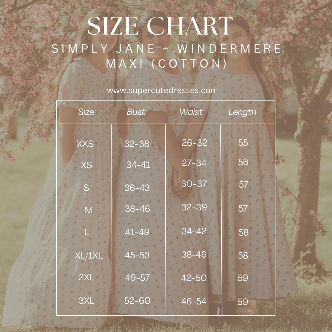 Simply Jane ~ Windermere Maxi